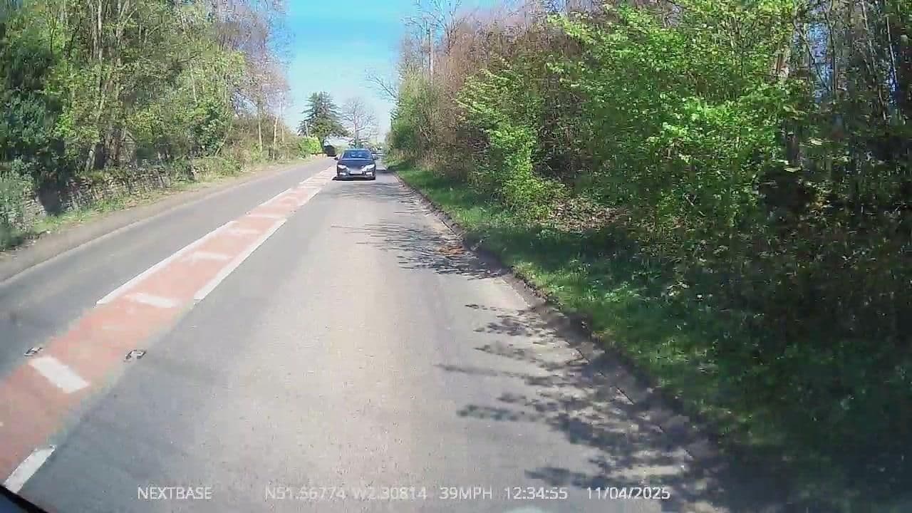 Street view near Cotswold Manor House, Sherston — © OrangeHurst97 (CC BY-SA · Mapillary)