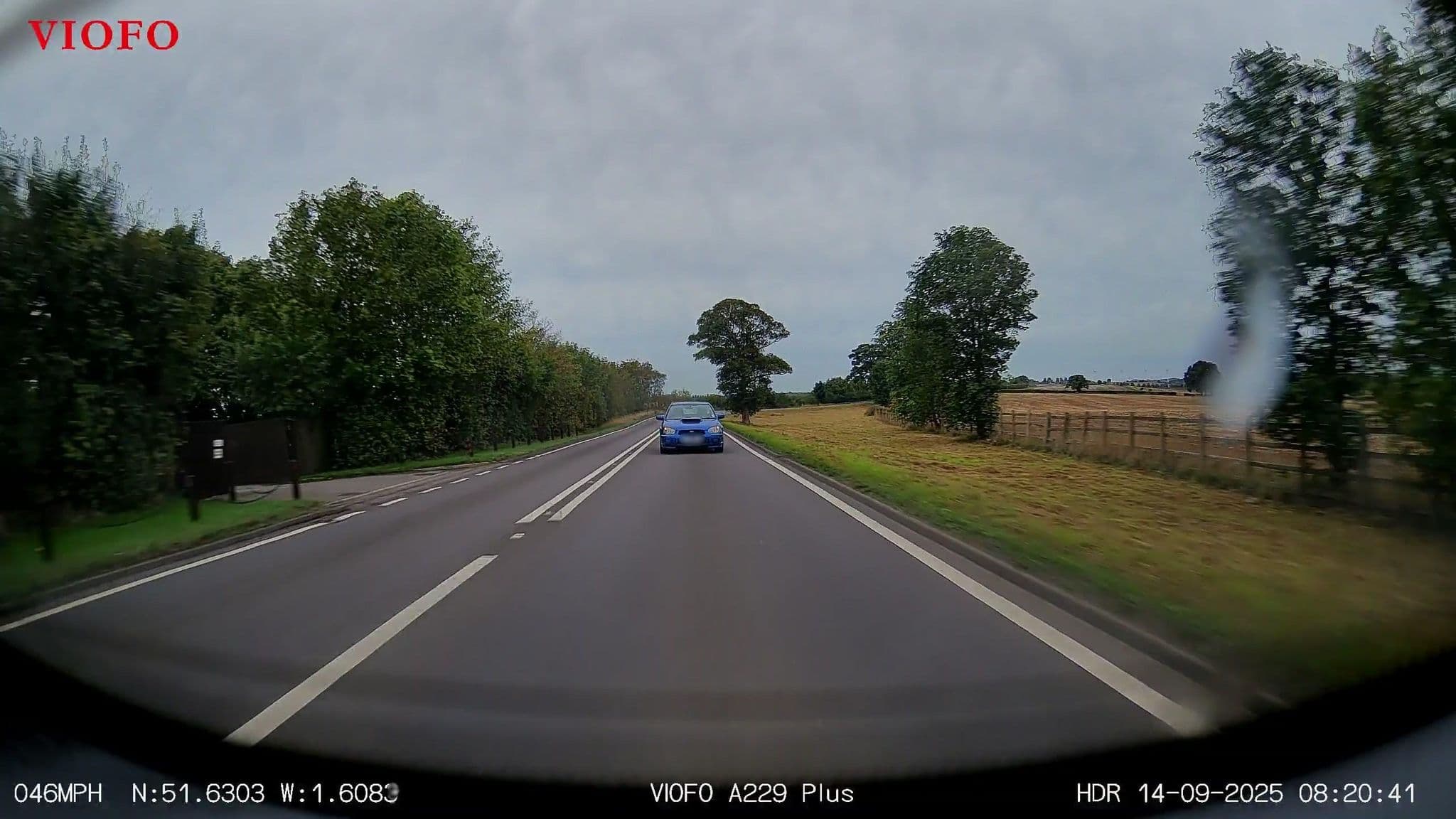 Street view near Chowle Farmhouse Bed & Breakfast, Faringdon — © RyanBush (CC BY-SA · Mapillary)