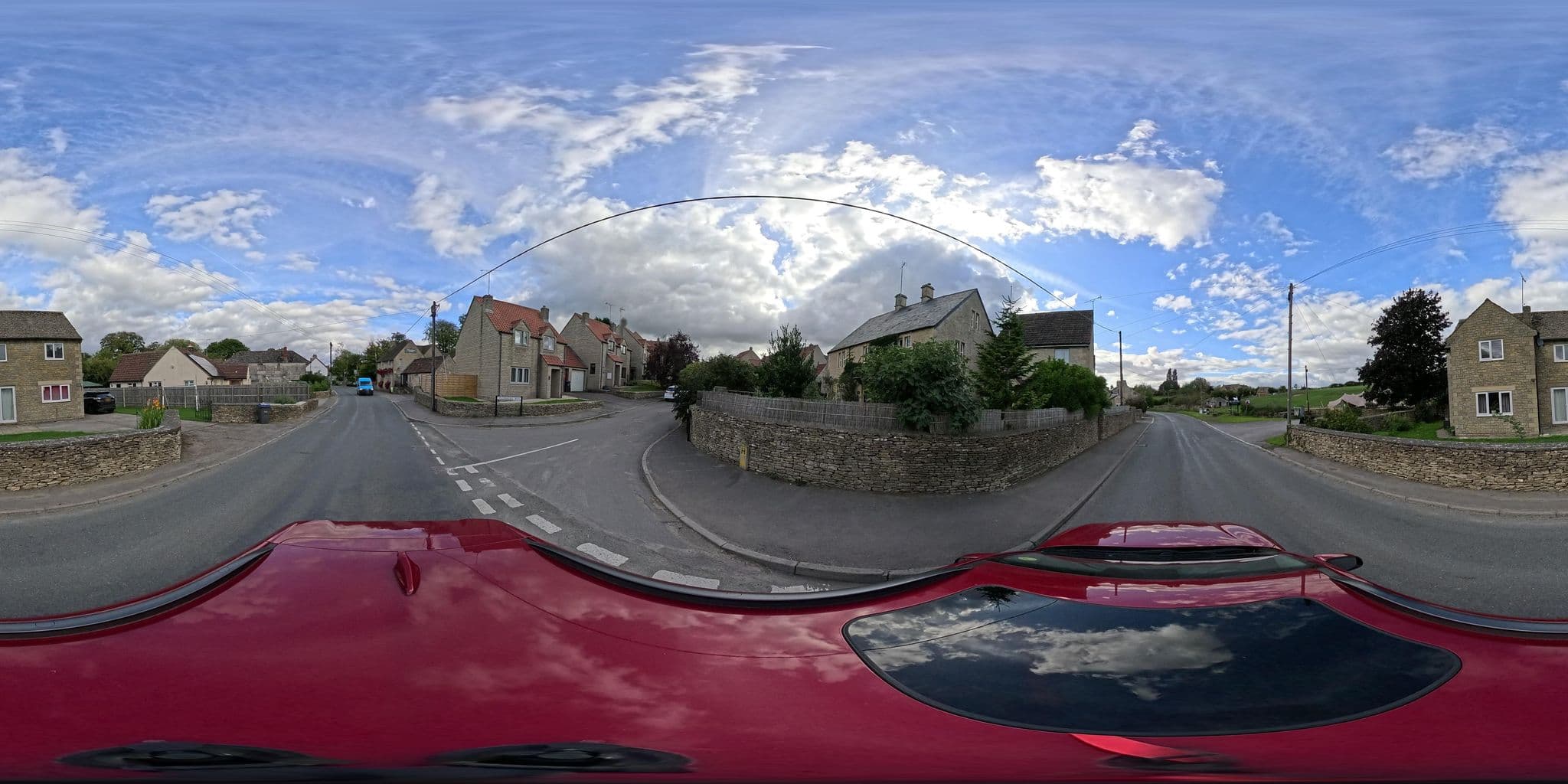 Street view near The Old House at Home Inn, Sherston — © southglos (CC BY-SA · Mapillary)