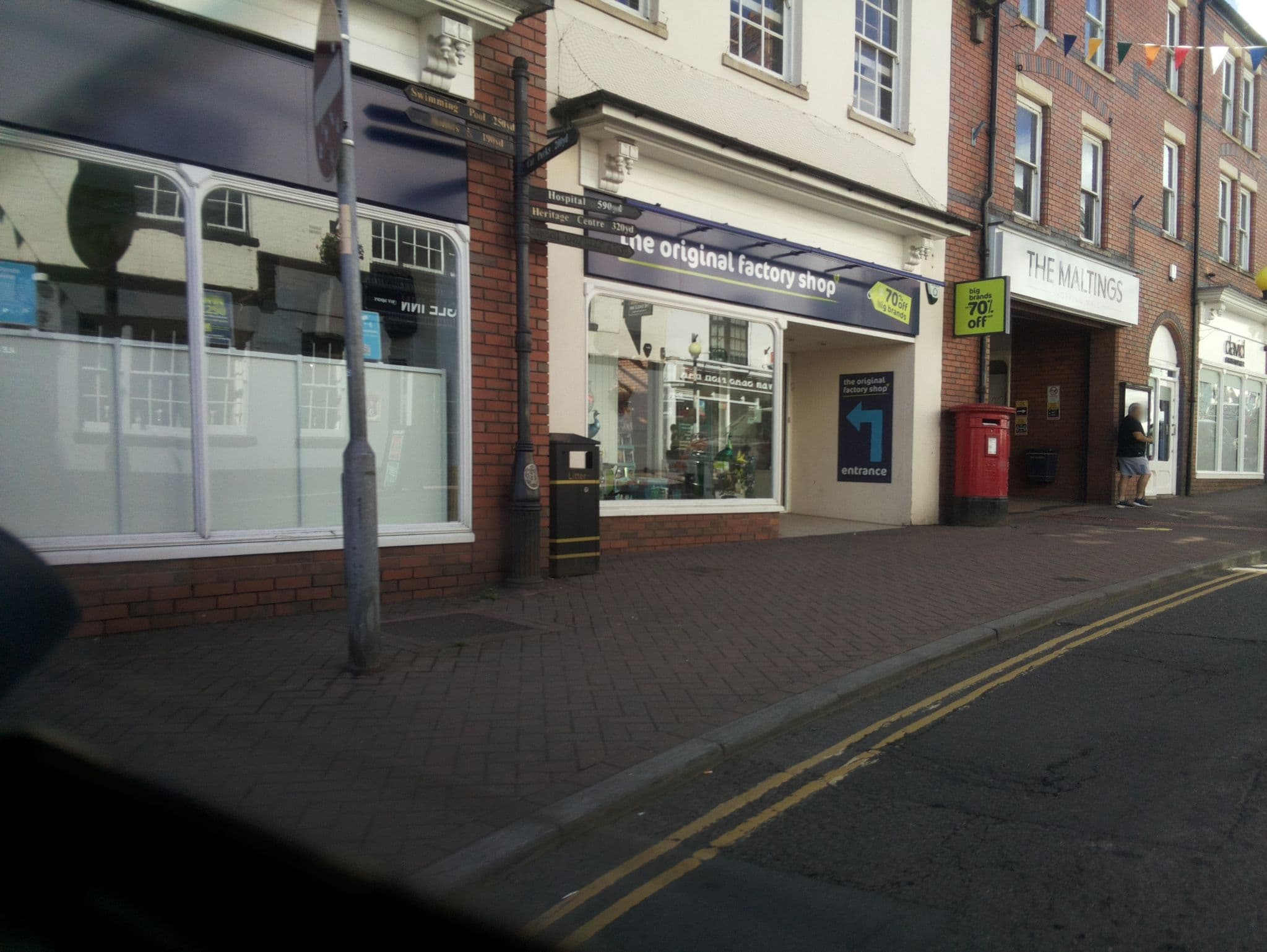 Street view near Ye Hostelrie Hotel Ross-on-Wye, Ross on Wye — © southglos (CC BY-SA · Mapillary)