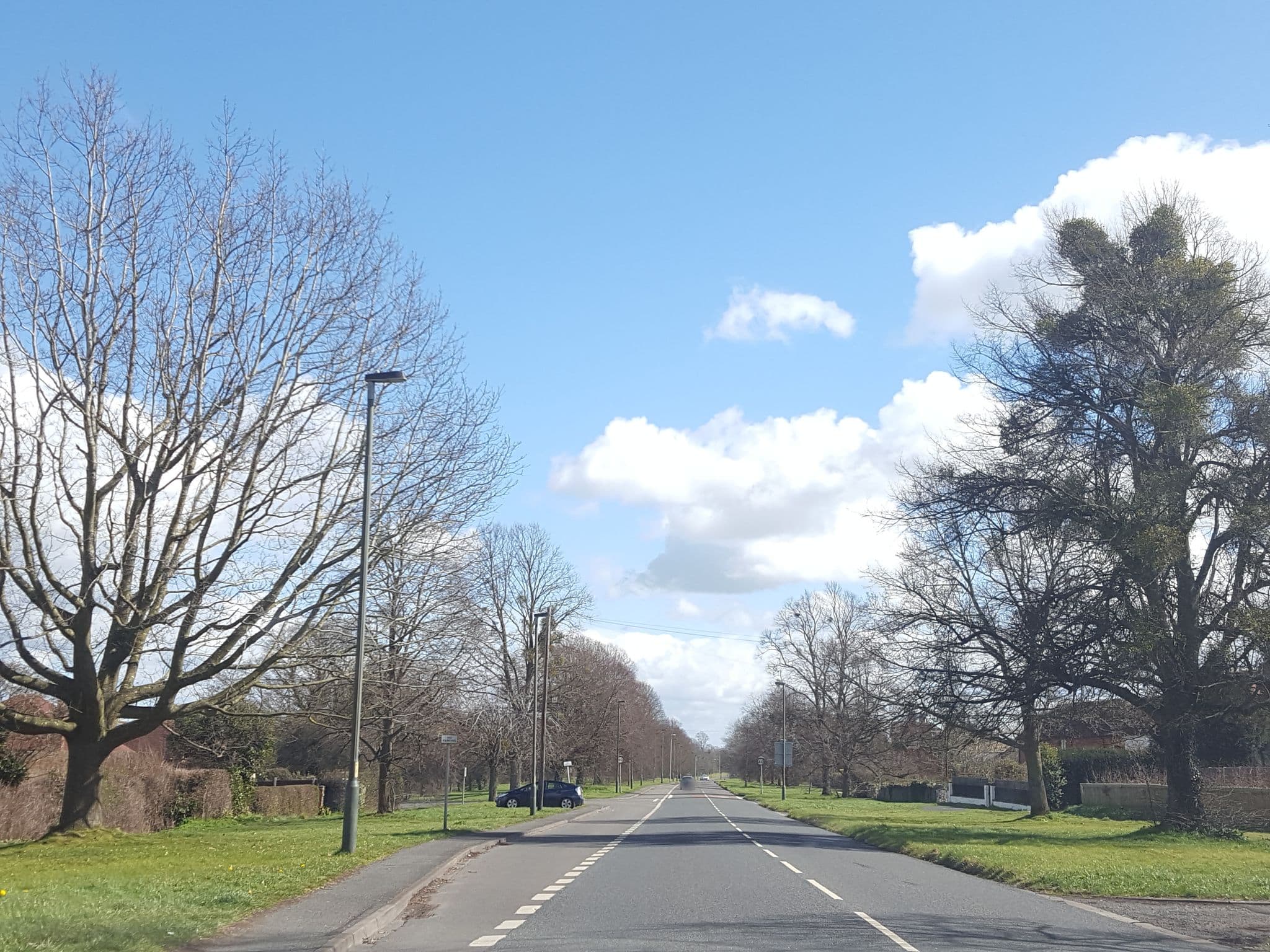Street view near Guarlford Grange, Great Malvern — © domdomegg (CC BY-SA · Mapillary)