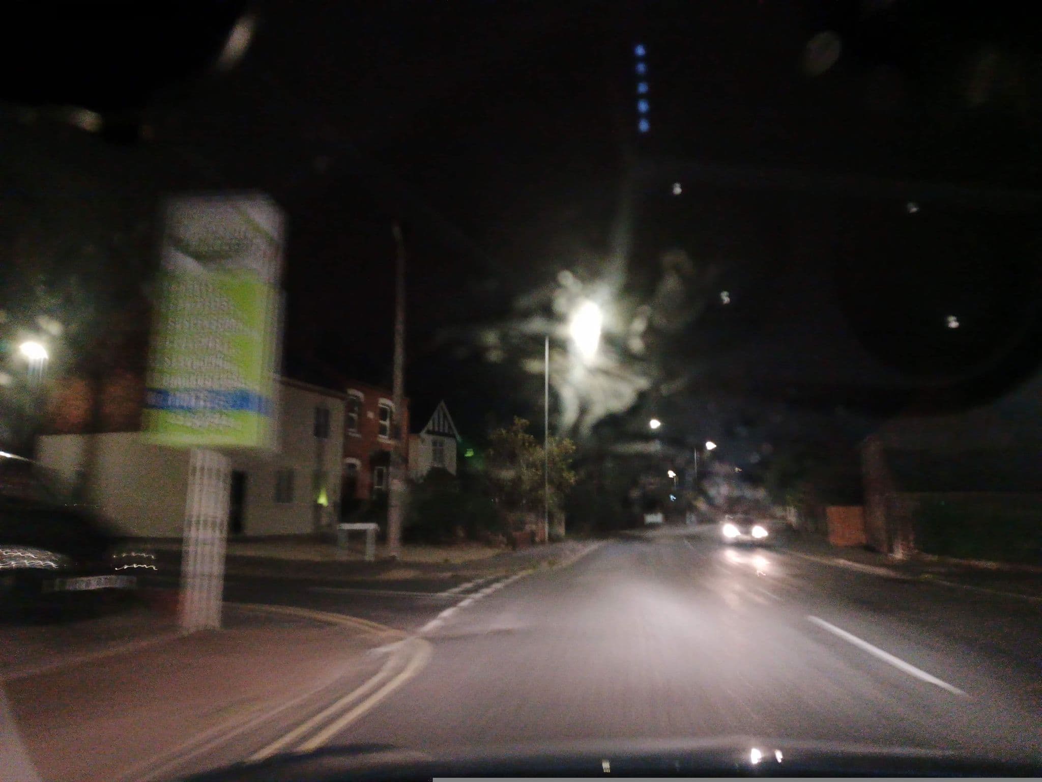 Street view near Mrs Field, Hallow — © daniturn3 (CC BY-SA · Mapillary)