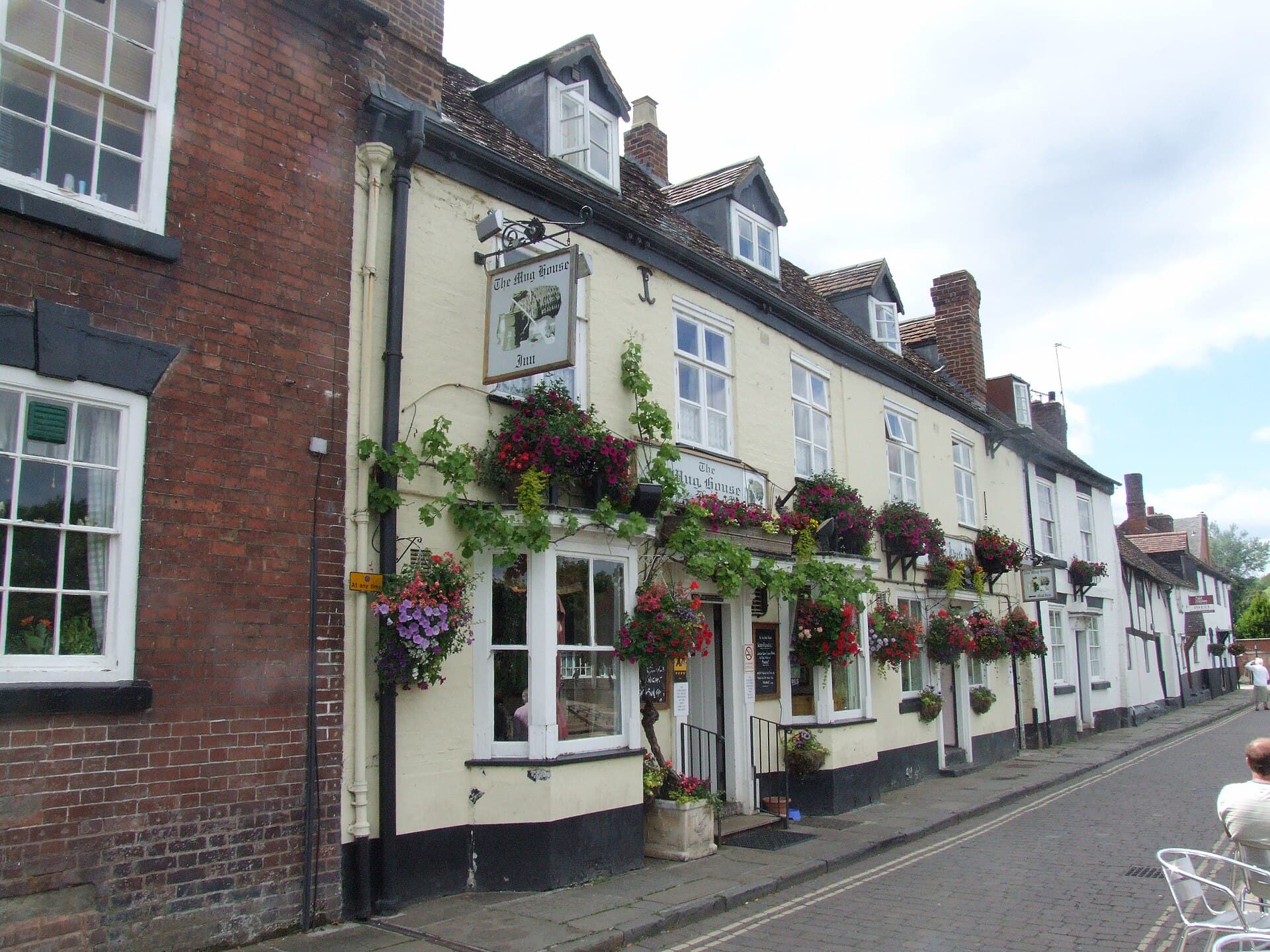 The Mug House Inn (via Wikimedia Commons, CC BY-SA 2.0)