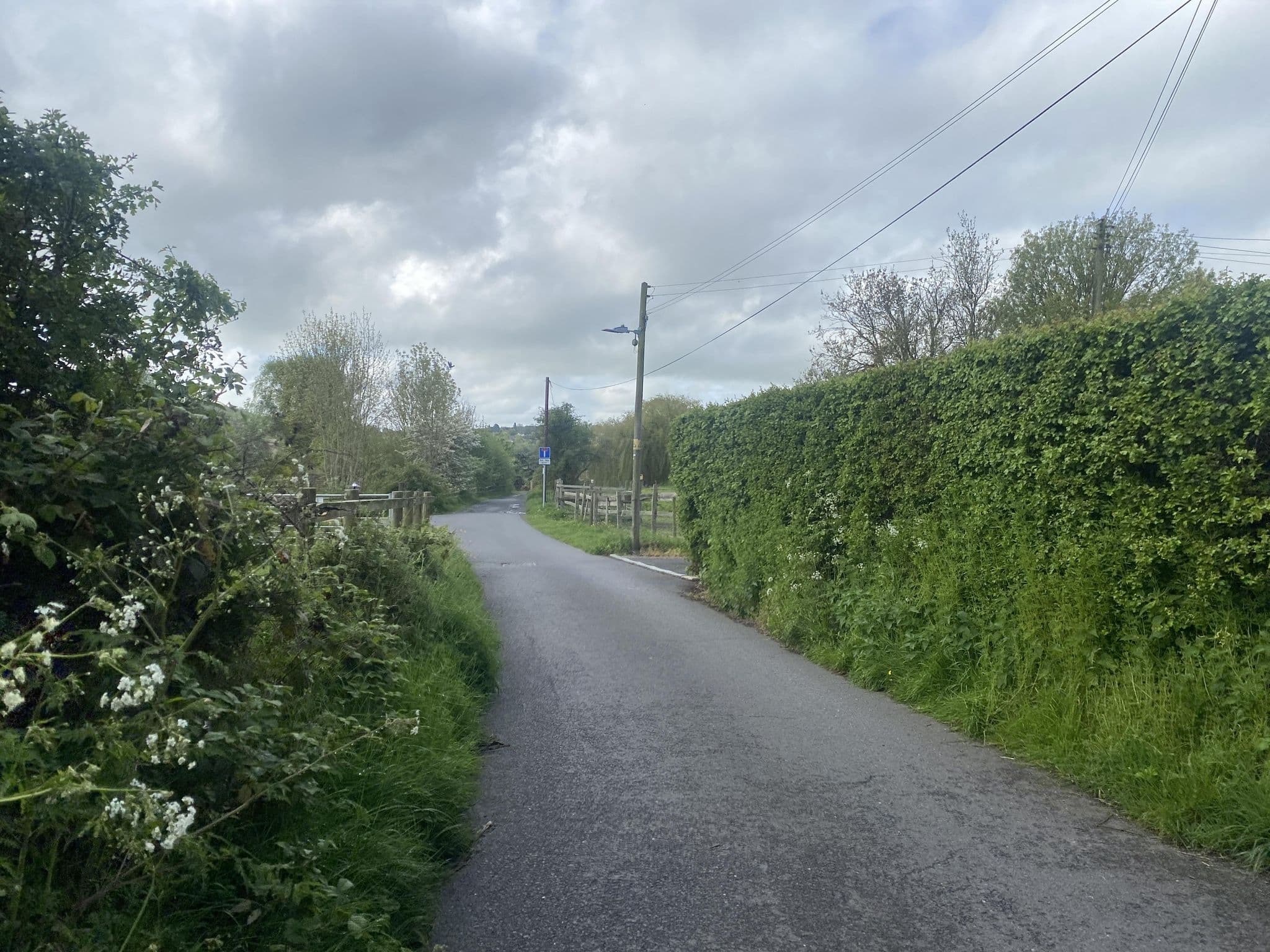 Street view near Woodlands Farm Guest House, Ironbridge — © JackW25 (CC BY-SA · Mapillary)