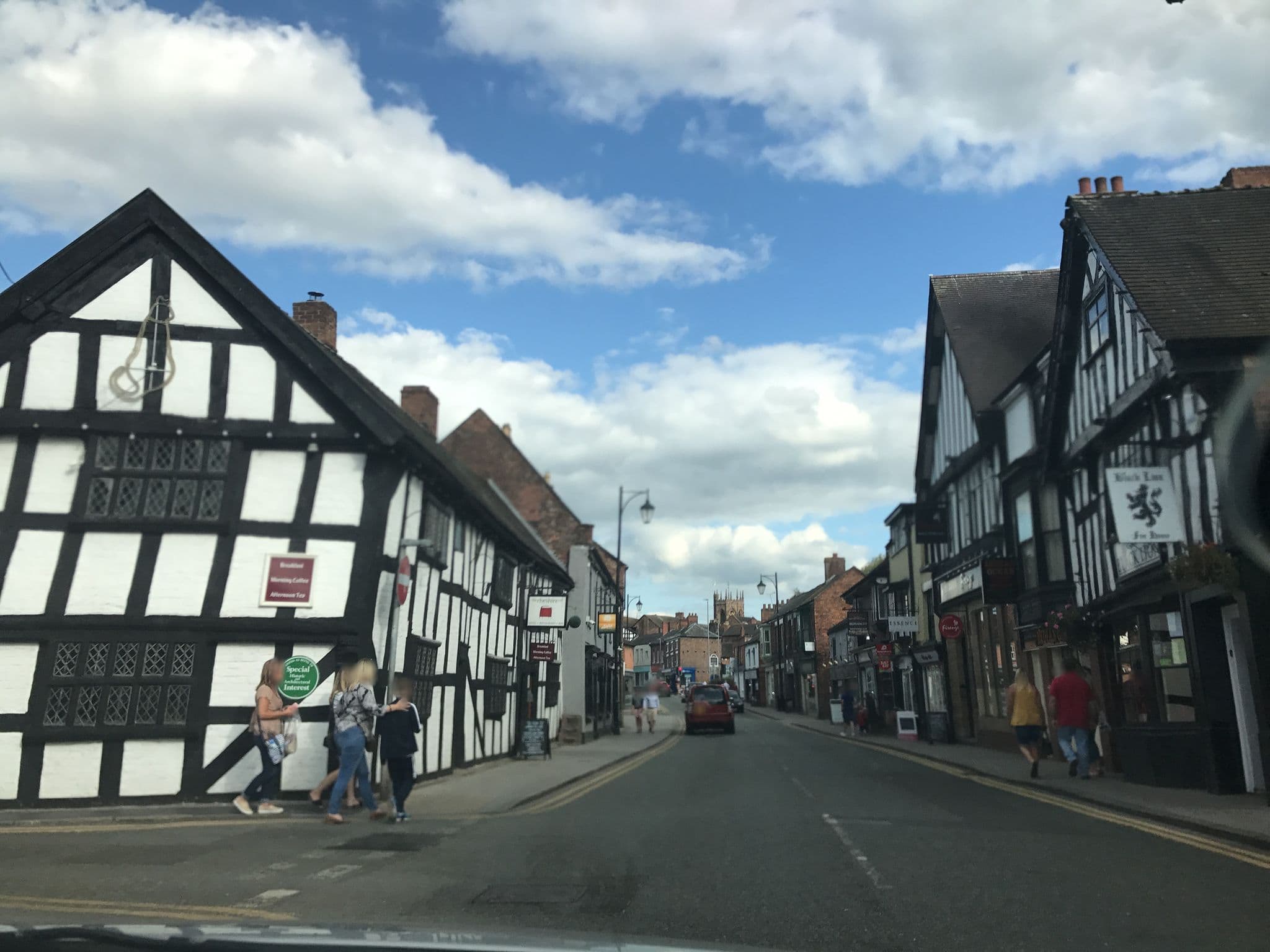 Street view near Curshaws Hotel Nantwich, Nantwich — © rossa (CC BY-SA · Mapillary)