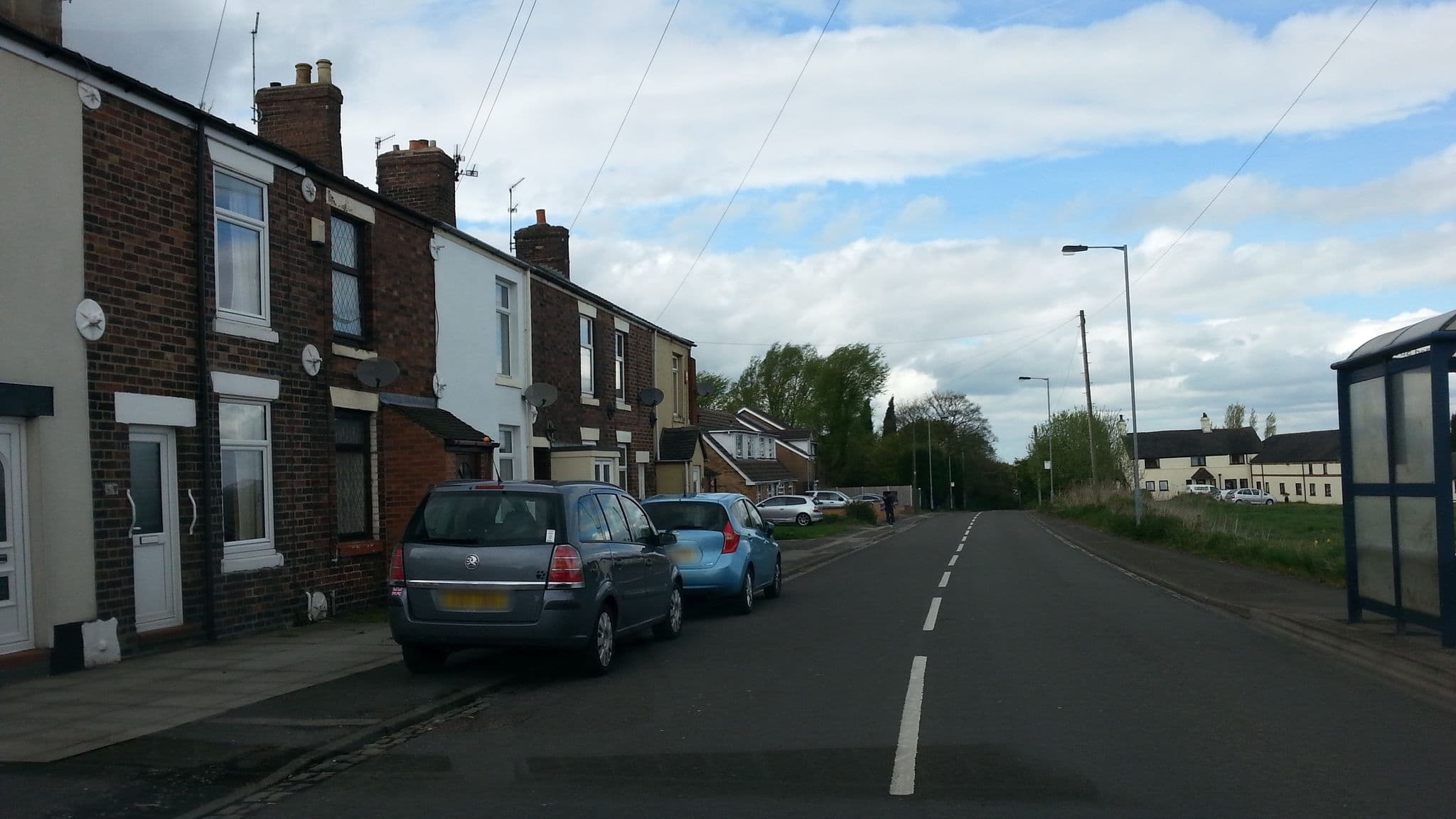 Street view near Premier Travel Inn, Audley — © adam2 (CC BY-SA · Mapillary)