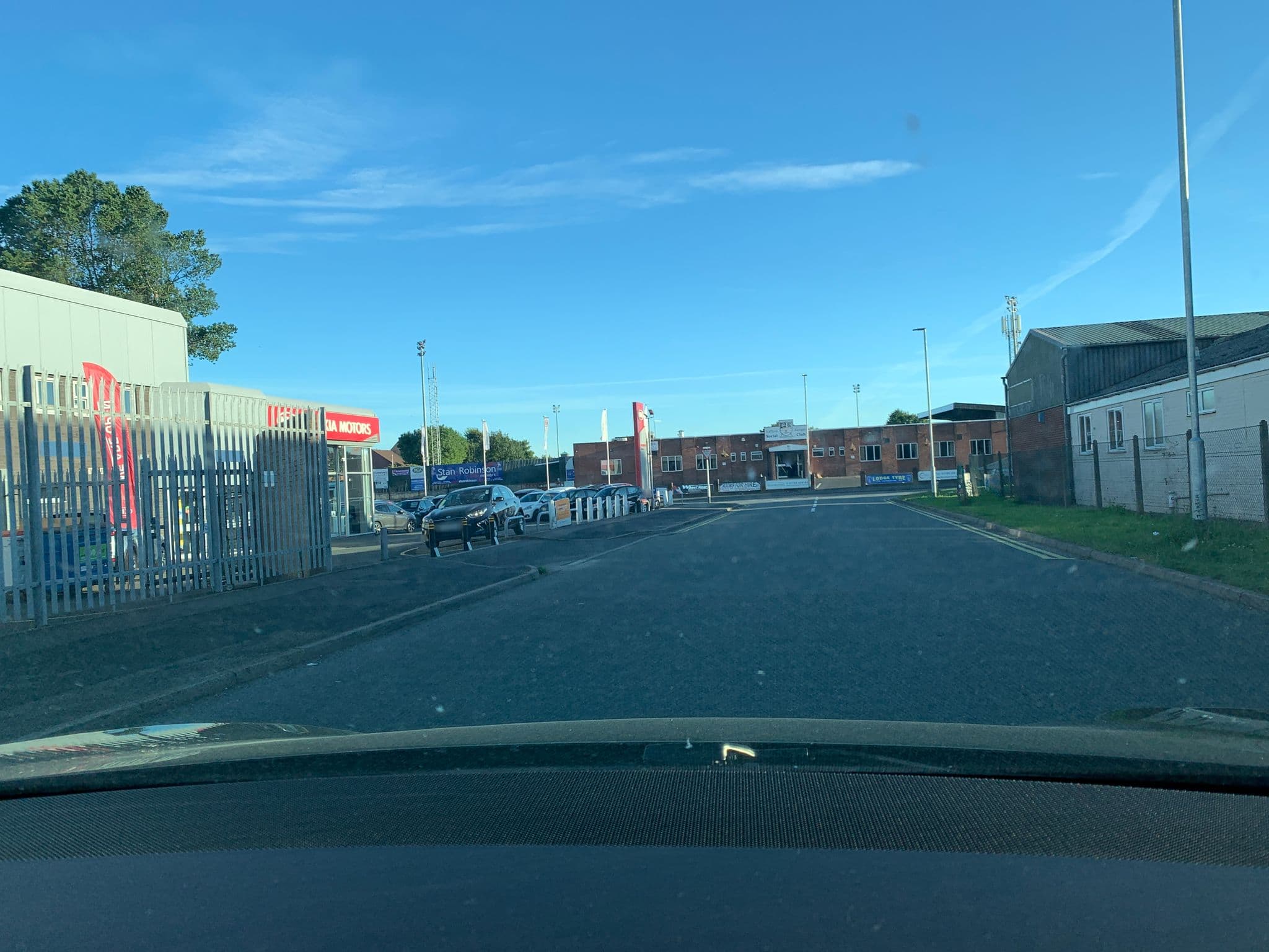 Street view near Hotel Scainia, Stafford — © iced (CC BY-SA · Mapillary)