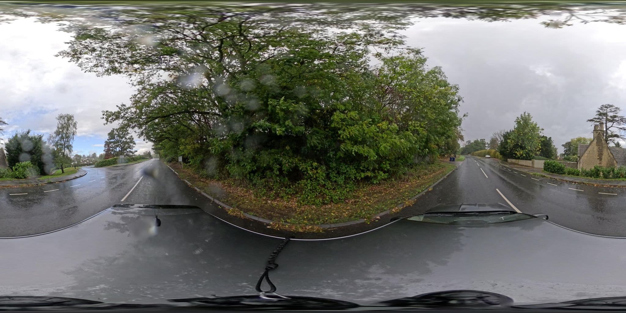 Street view near Nobel Lodge, Bishops Cleeve — © swinetown (CC BY-SA · Mapillary)