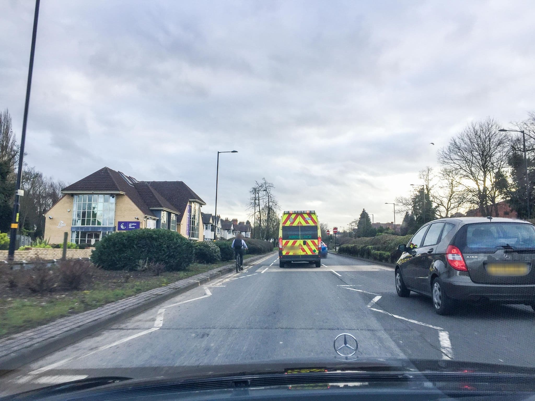Street view near Churches Housing Group, Bartley Green — © laye (CC BY-SA · Mapillary)