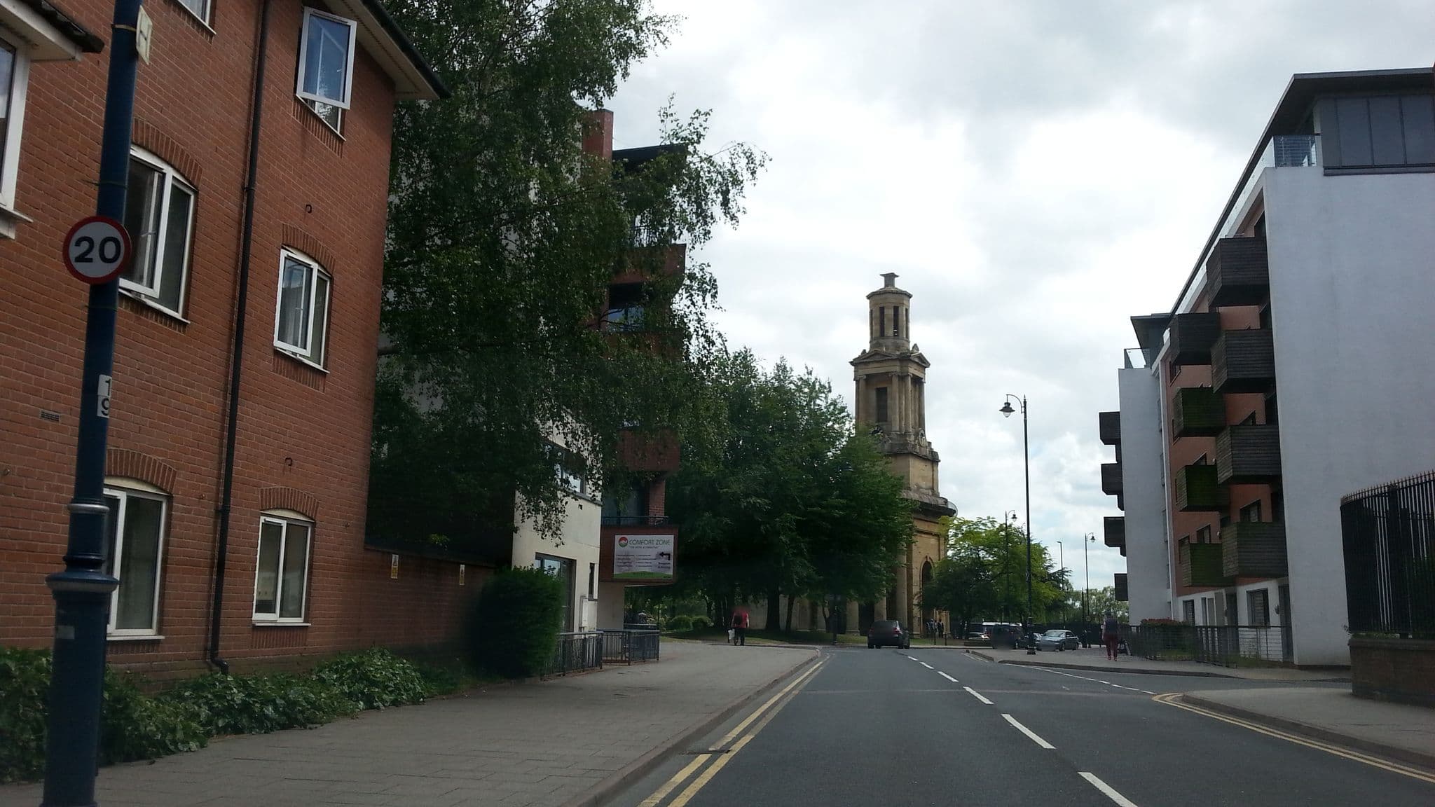 Street view near Comfort Zone Parkside Apartment Hotel Birmingham, Birmingham — © adam2 (CC BY-SA · Mapillary)