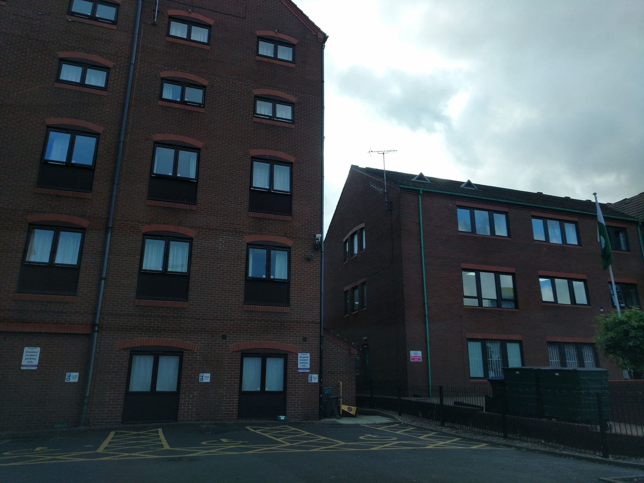 Street view near Premier Inn Birmingham Broad Street (Canal Side), Birmingham — © adam2 (CC BY-SA · Mapillary)