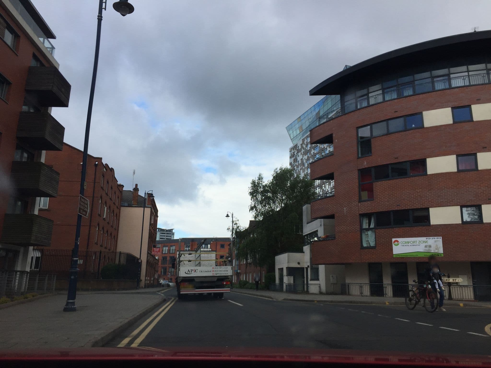 Street view near The Post Box by Bridgestreet, Birmingham — © chrisw100 (CC BY-SA · Mapillary)