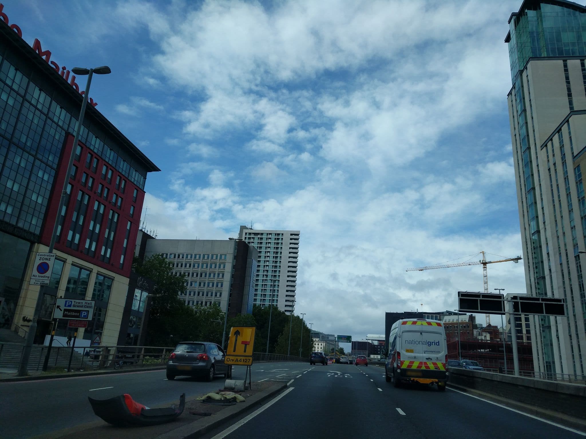 Street view near Kula Birmingham - Queensgate, Birmingham — © adam2 (CC BY-SA · Mapillary)