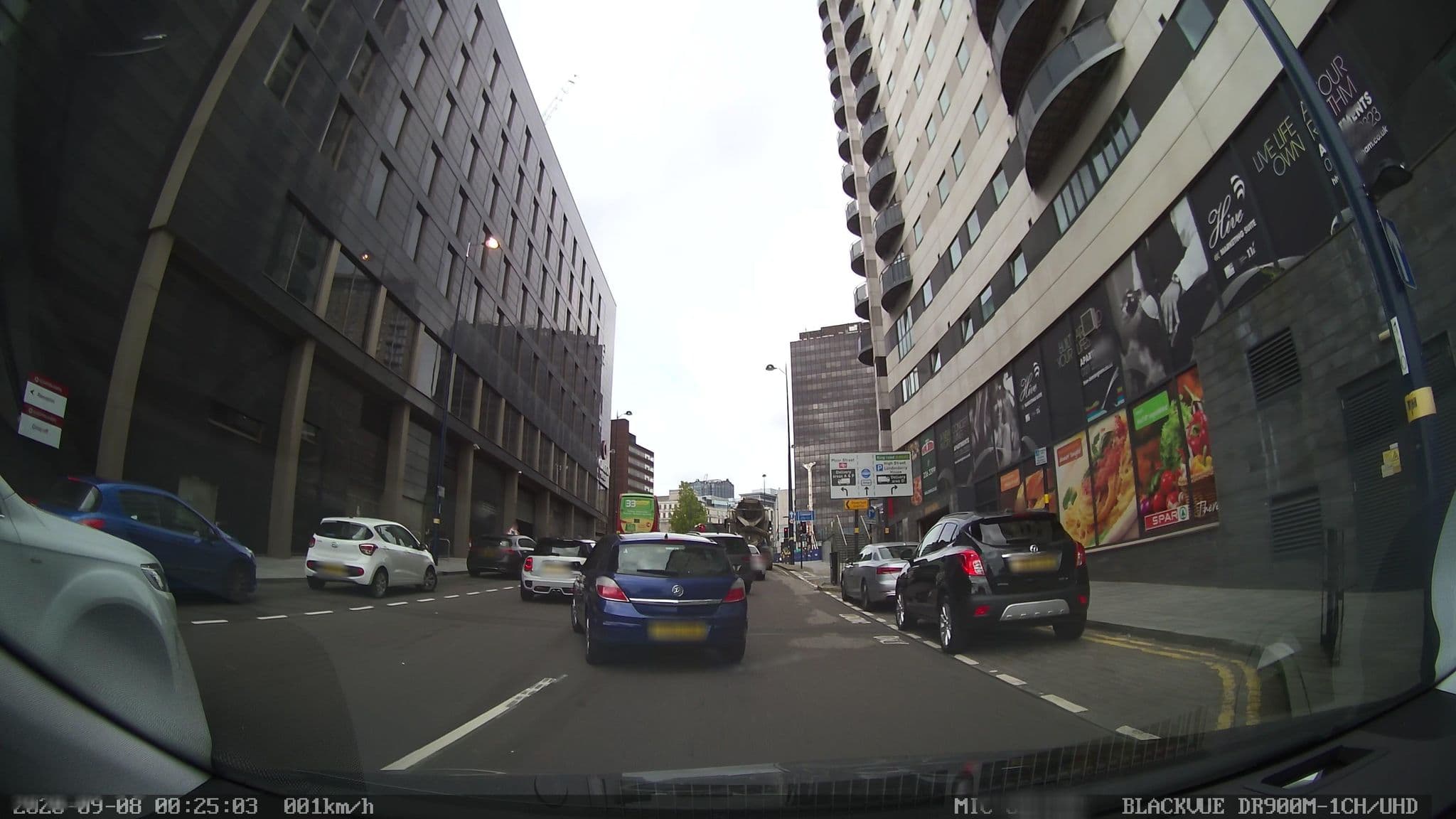 Street view near Hotel La Tour, Birmingham — © adam2 (CC BY-SA · Mapillary)