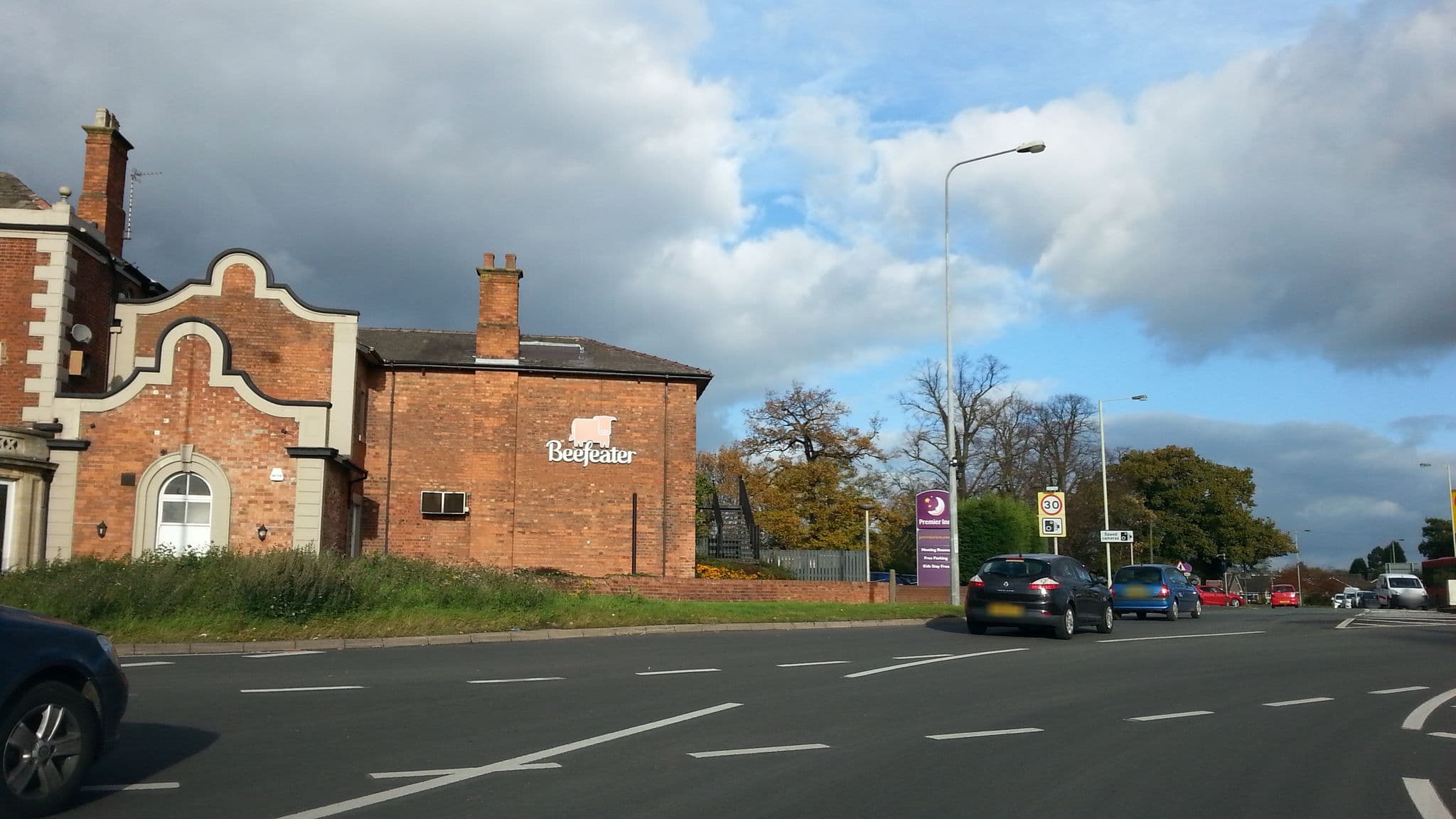 Street view near Whitbread Group, Cannock — © adam2 (CC BY-SA · Mapillary)