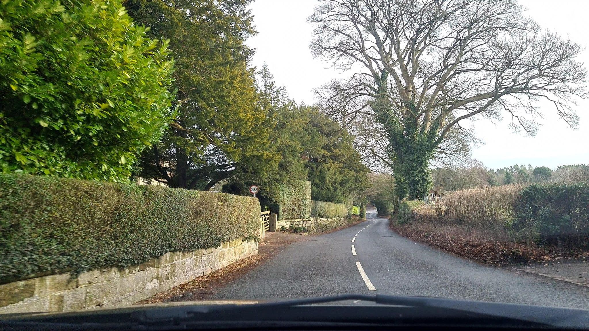 Street view near Trough Ivy House, Cheadle — © mappo2 (CC BY-SA · Mapillary)