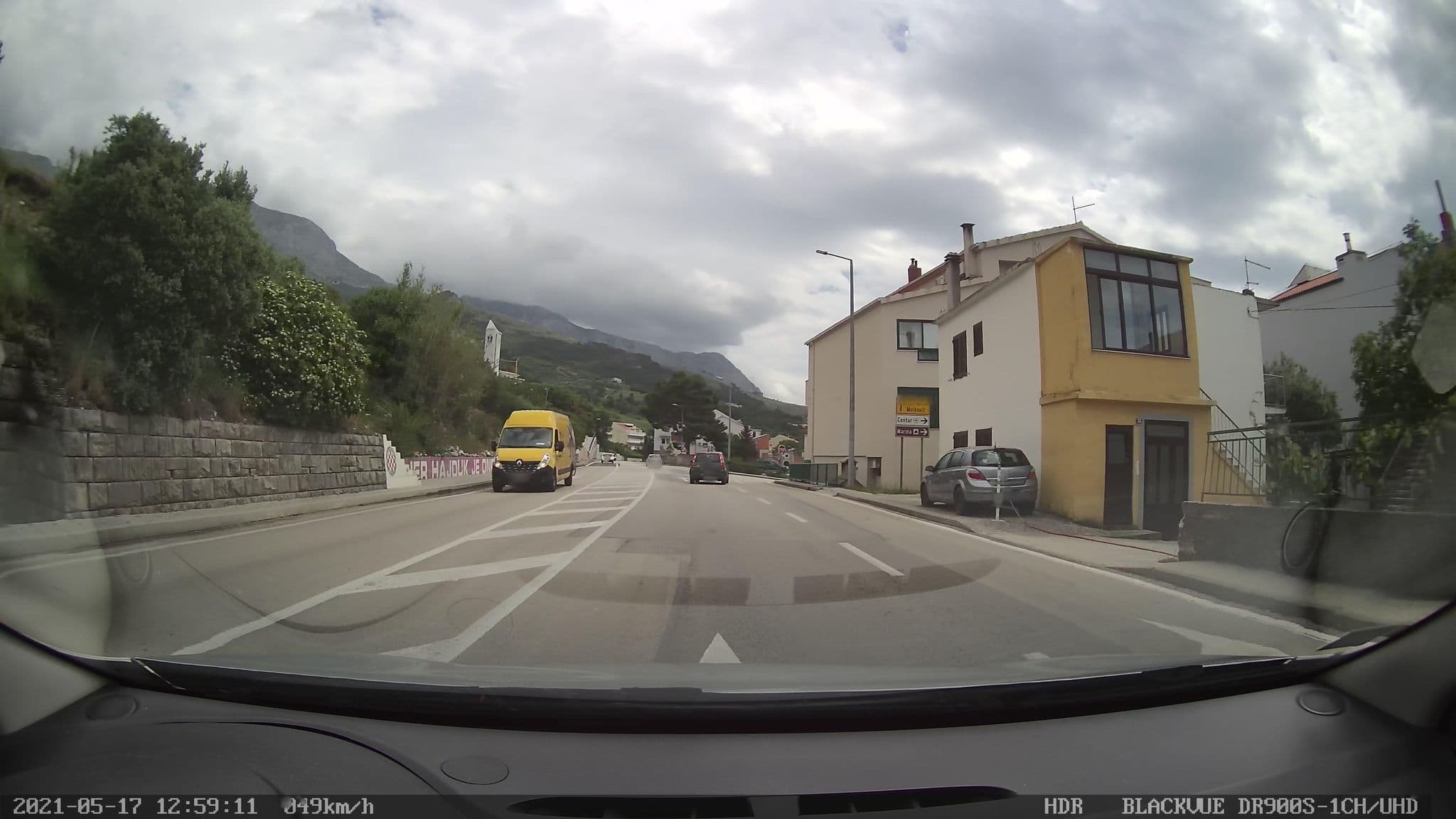 Street view near Hotel Villa Marija, Tučepi — © brackone (CC BY-SA · Mapillary)