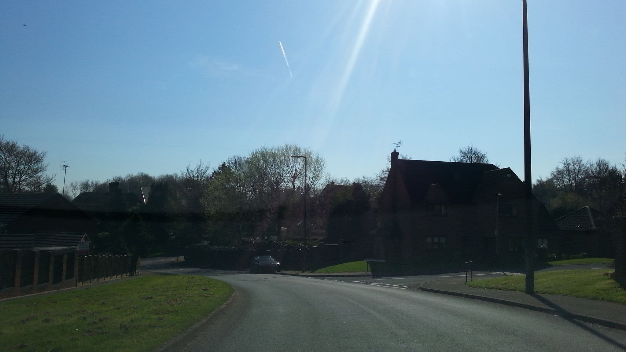 Street view near Woodleighton Cottages, Uttoxeter — © adam2 (CC BY-SA · Mapillary)