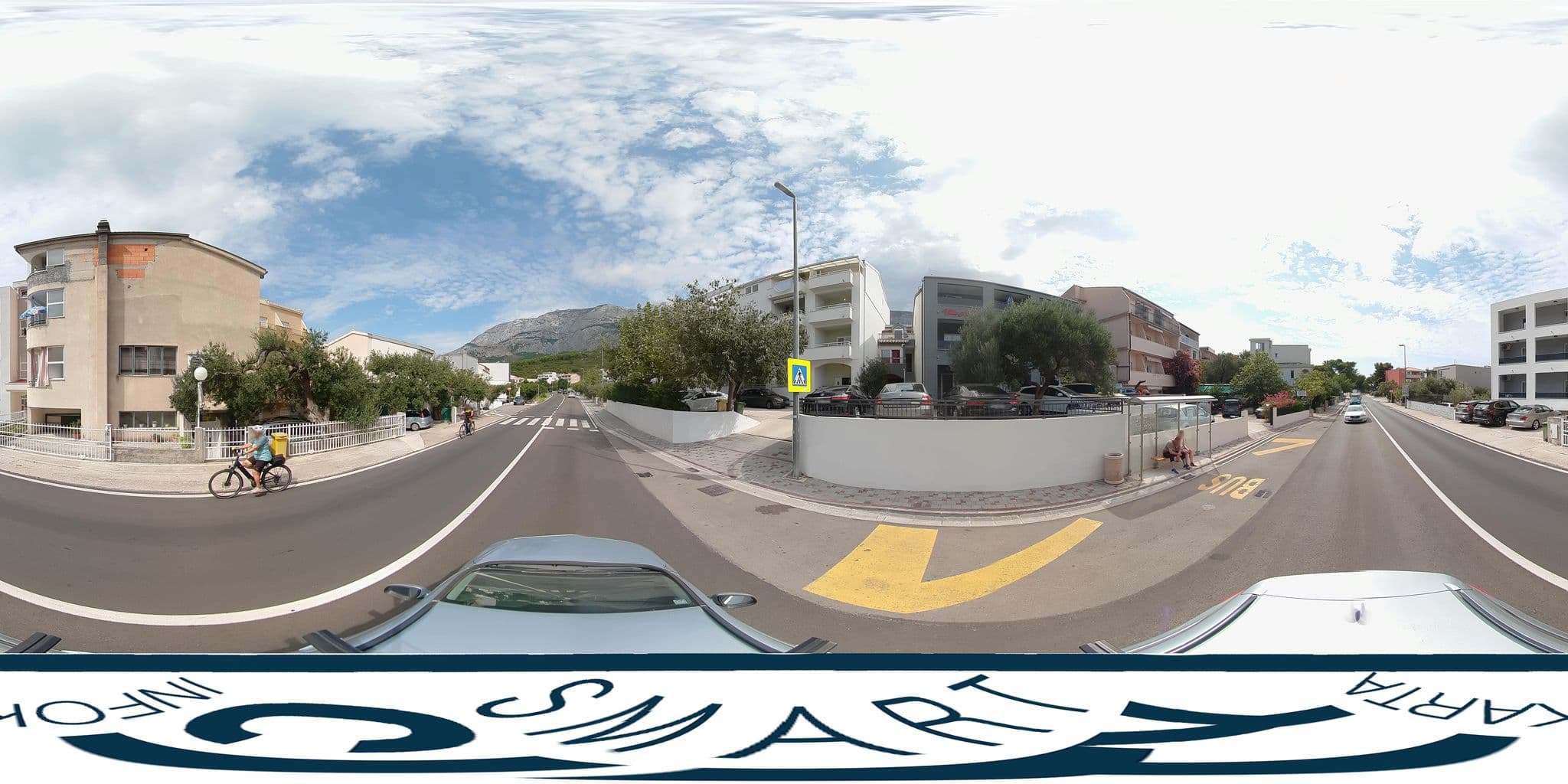 Street view near Apartmani Marjanović, Tučepi — © SilvioBasic (CC BY-SA · Mapillary)