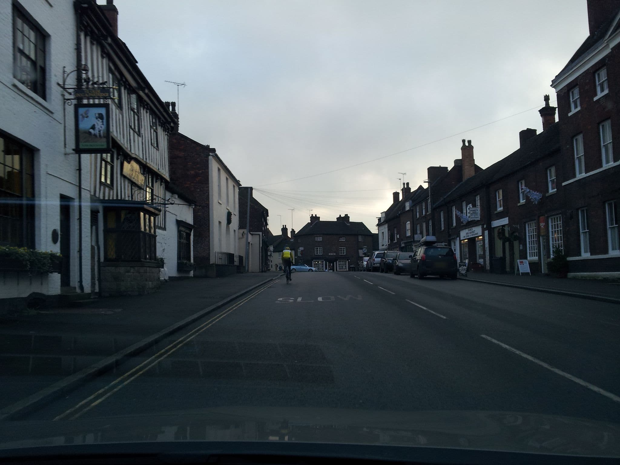 Street view near Ye Olde Dog & Partridge Inn, Burton upon Trent — © adam2 (CC BY-SA · Mapillary)