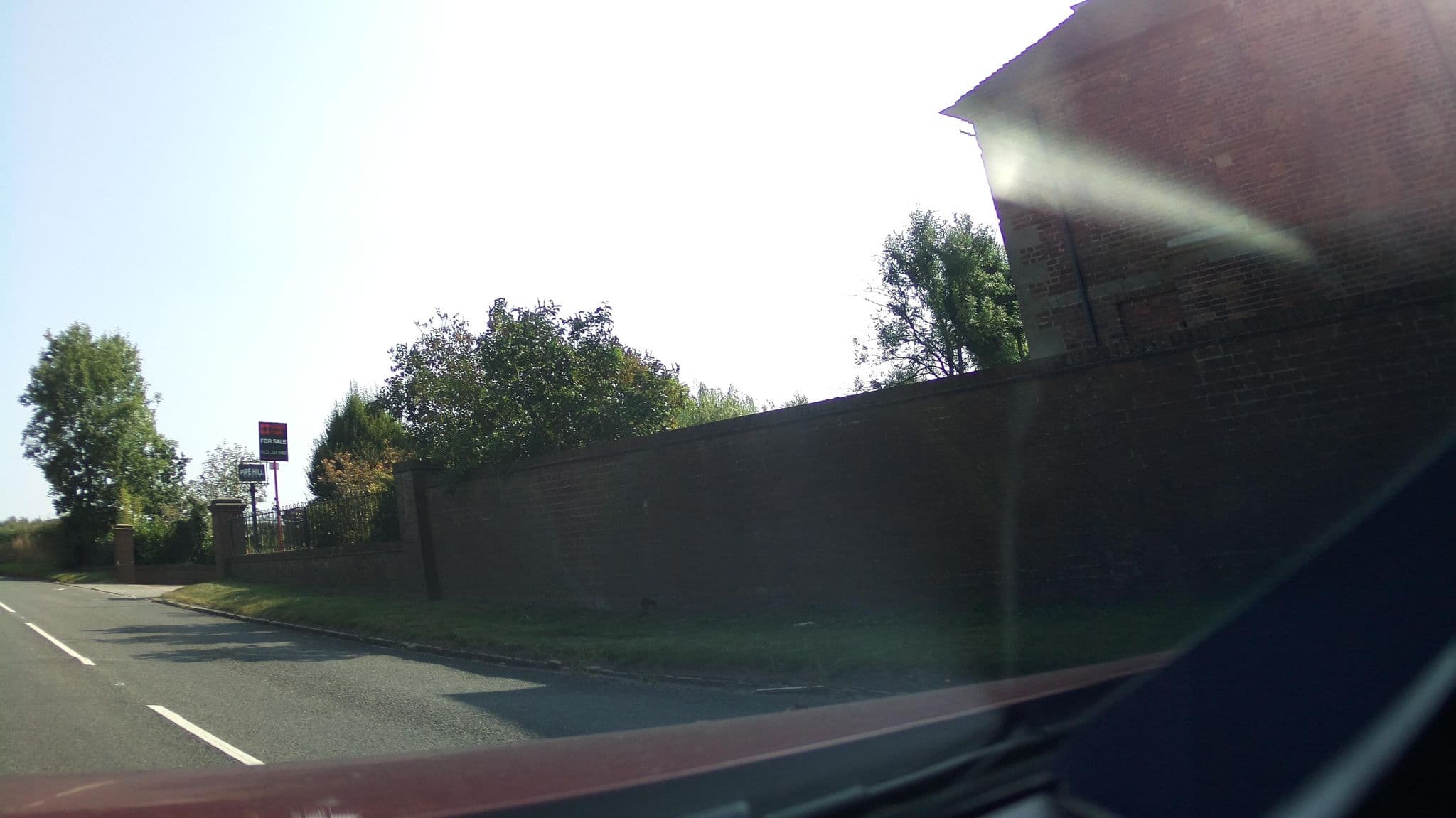 Street view near Pipe Hill House, Lichfield — © southglos (CC BY-SA · Mapillary)