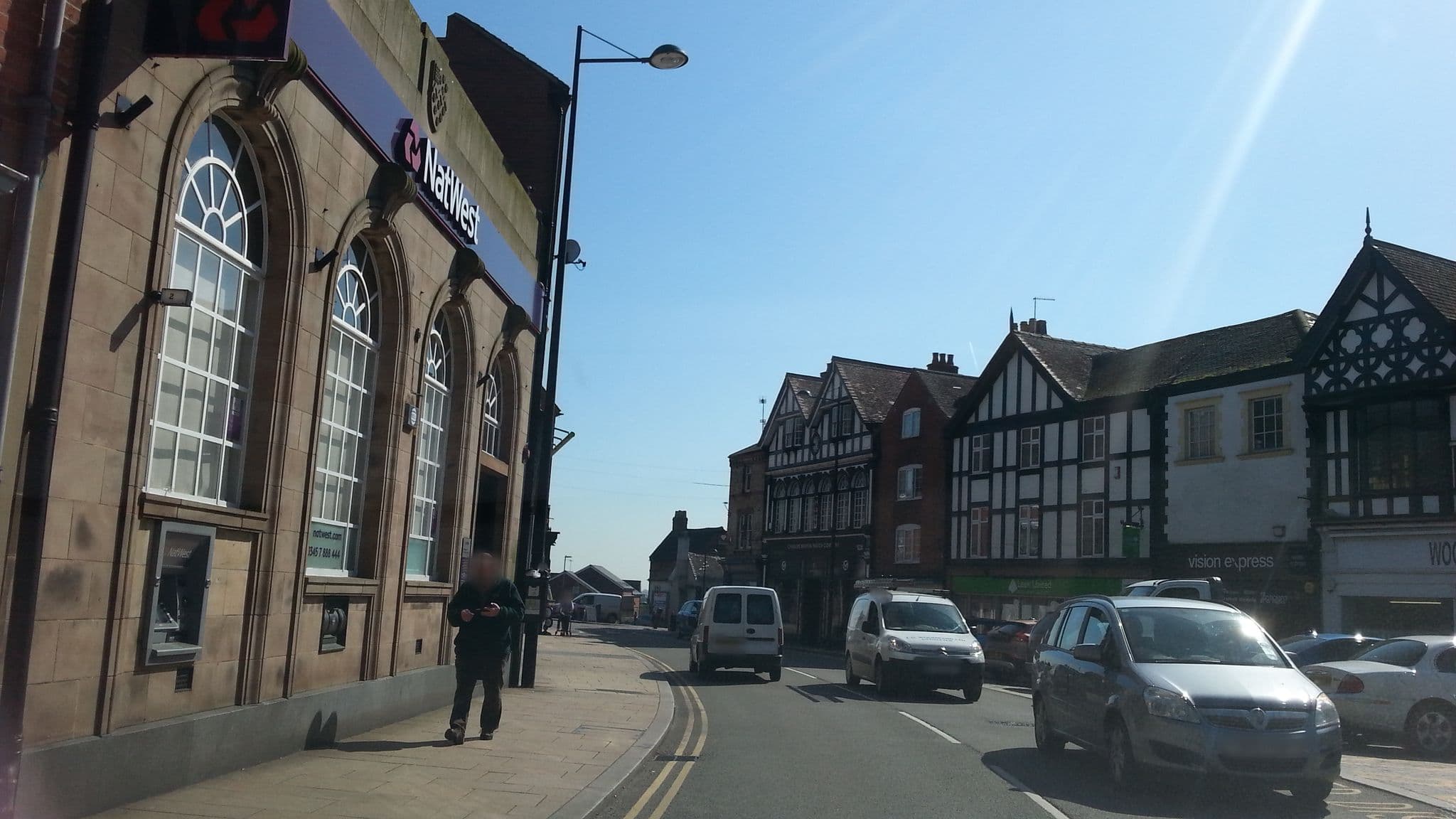 Street view near Mulberry Gardens Limited, Uttoxeter — © adam2 (CC BY-SA · Mapillary)