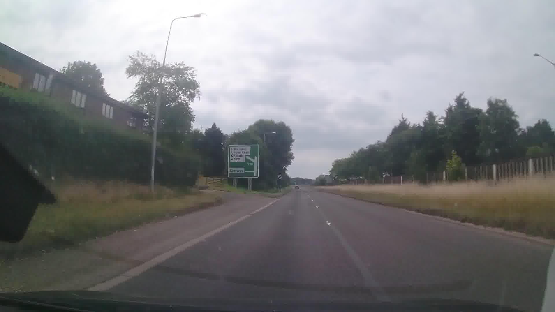 Street view near JCB International House, Uttoxeter — © trigpoint (CC BY-SA · Mapillary)