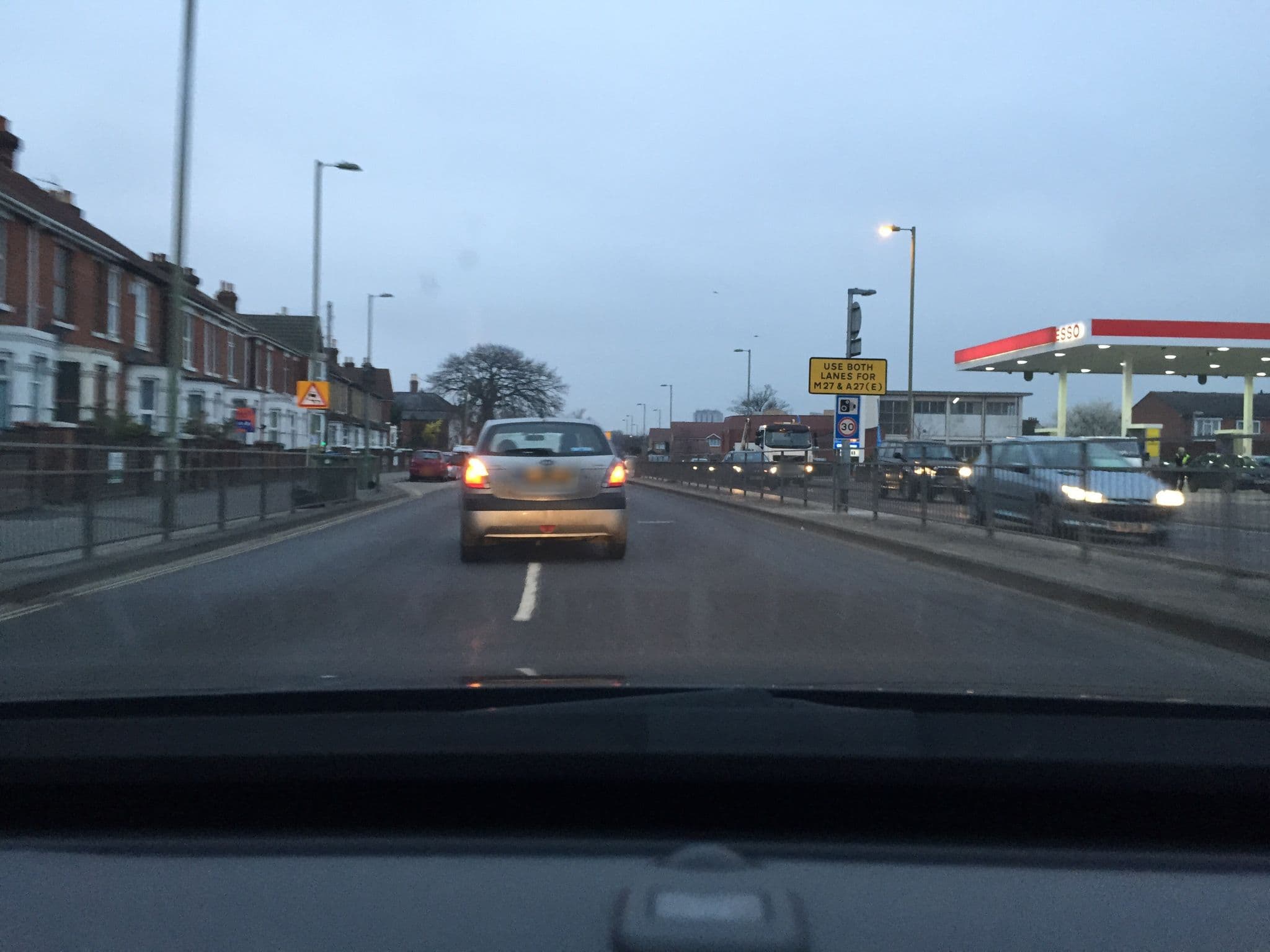 Street view near Two Saints, Fareham — © benscottrobinson (CC BY-SA · Mapillary)