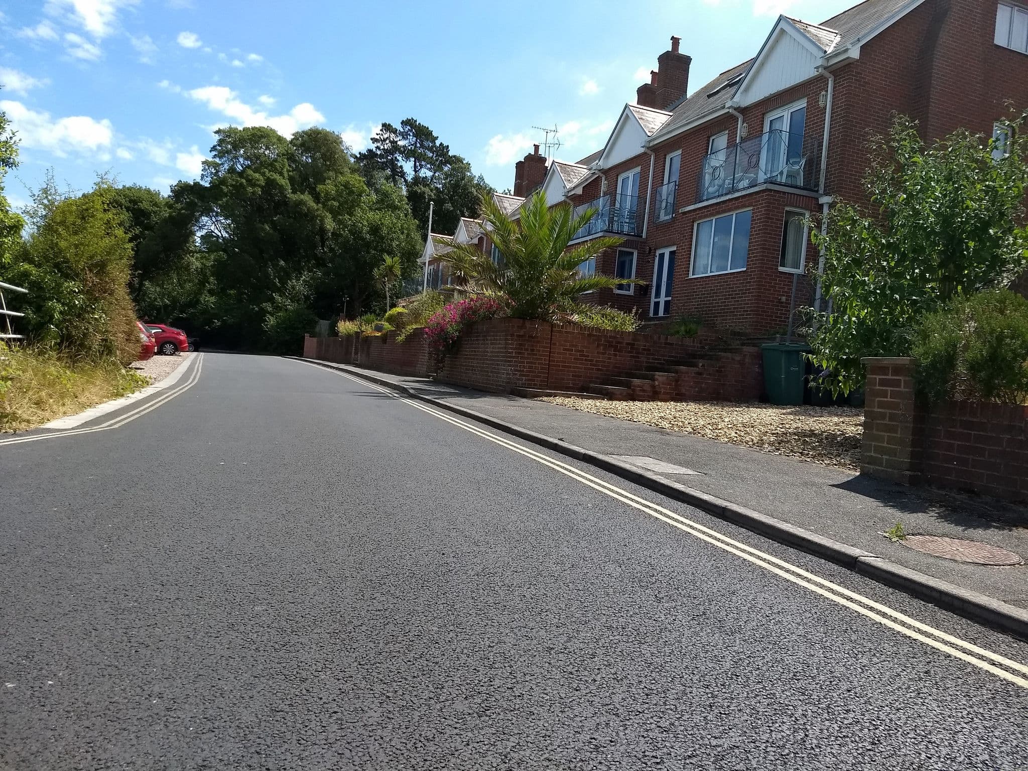 Street view near Isle of Wight Cottages, Freshwater — © mappernerd (CC BY-SA · Mapillary)