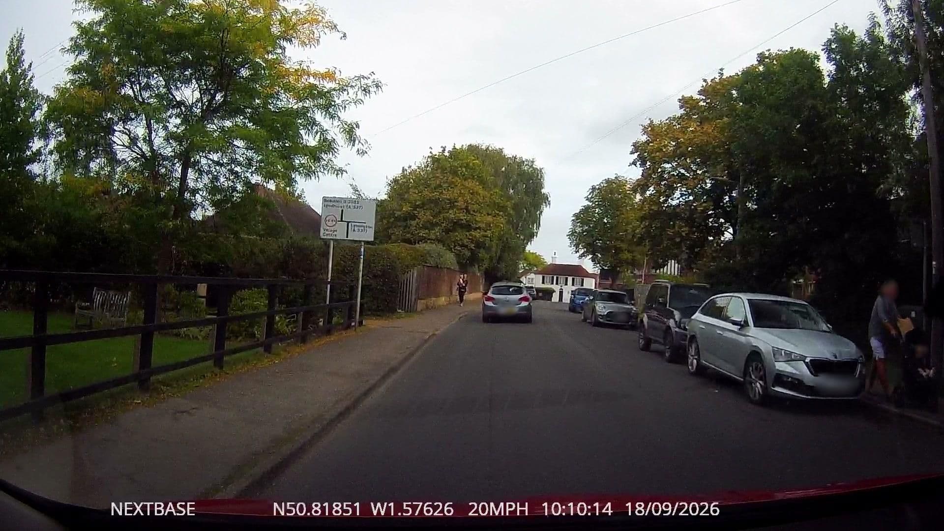 Street view near James Hills Suite, Cottage Lodge B&B, Brockenhurst — © OrangeHurst97 (CC BY-SA · Mapillary)