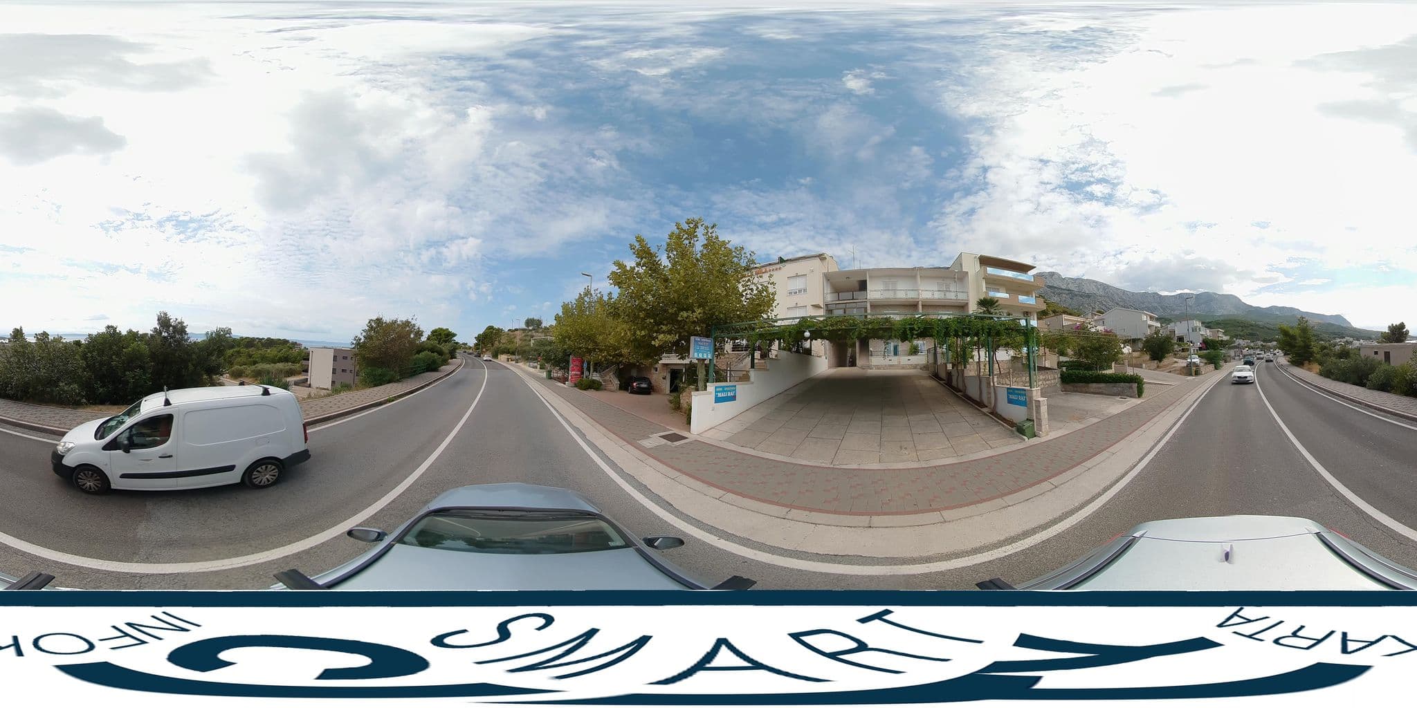Street view near Apartmani MALI RAJ, Tučepi — © SilvioBasic (CC BY-SA · Mapillary)