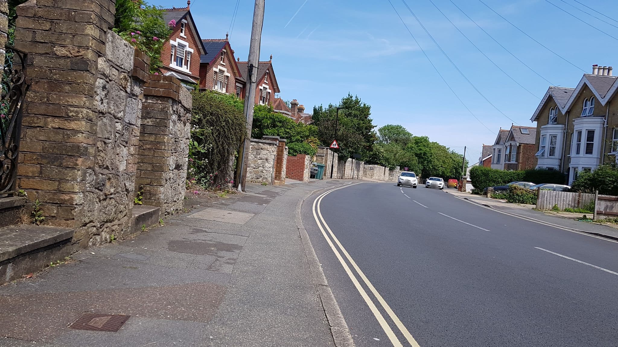 Street view near 105 Park Road B&B, Cowes — © mappernerd (CC BY-SA · Mapillary)