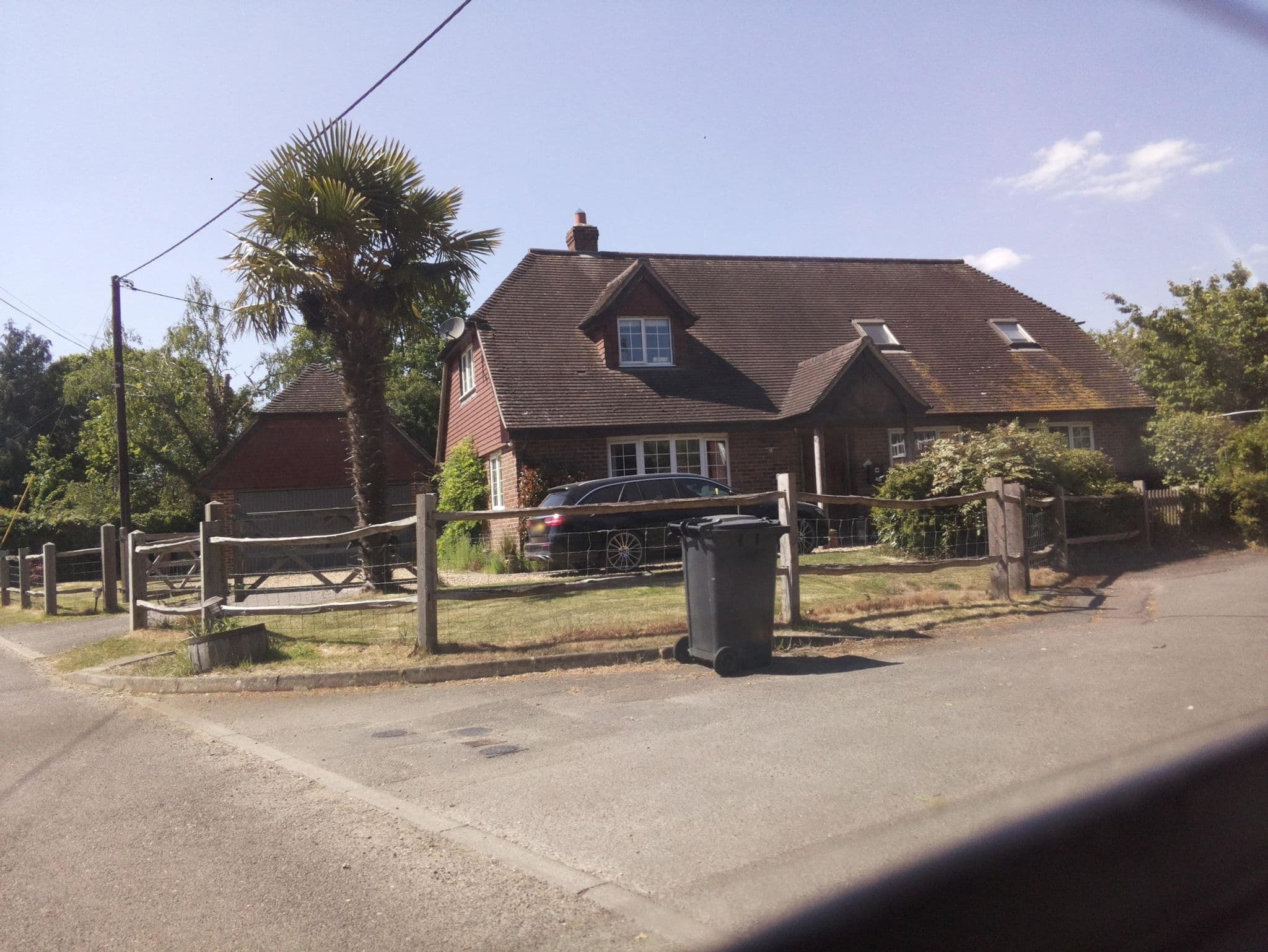 Street view near Beech Lodge at Lockerley, East Dean — © southglos (CC BY-SA · Mapillary)