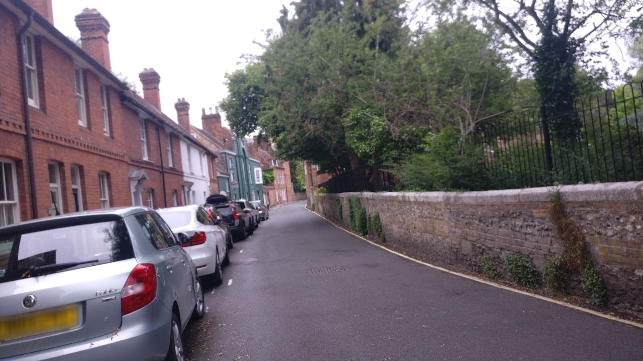 Street view near Cathedral Gate Guest House, Winchester — © jpennycook (CC BY-SA · Mapillary)