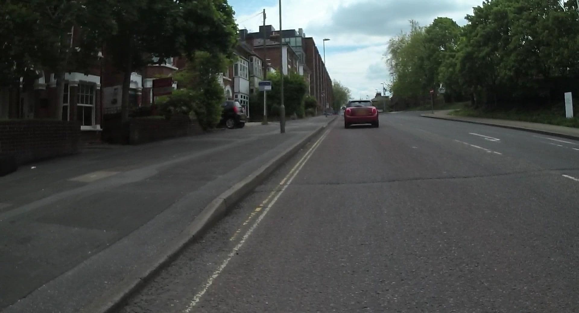 Street view near Sussex Street Homeless Hostel, Winchester — © jpennycook (CC BY-SA · Mapillary)