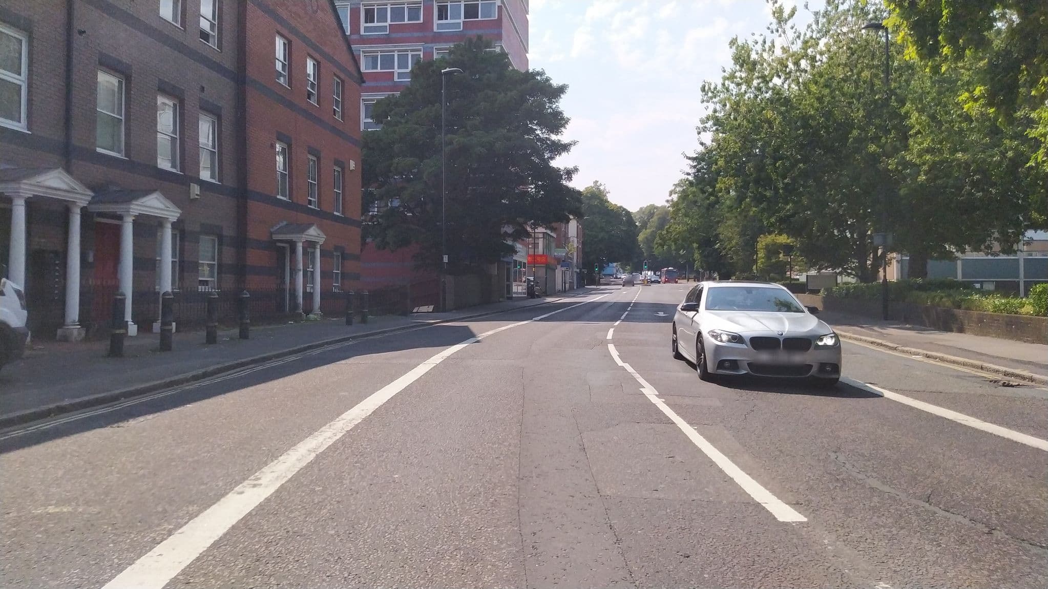 Street view near Whitbread Group, Southampton — © noid (CC BY-SA · Mapillary)