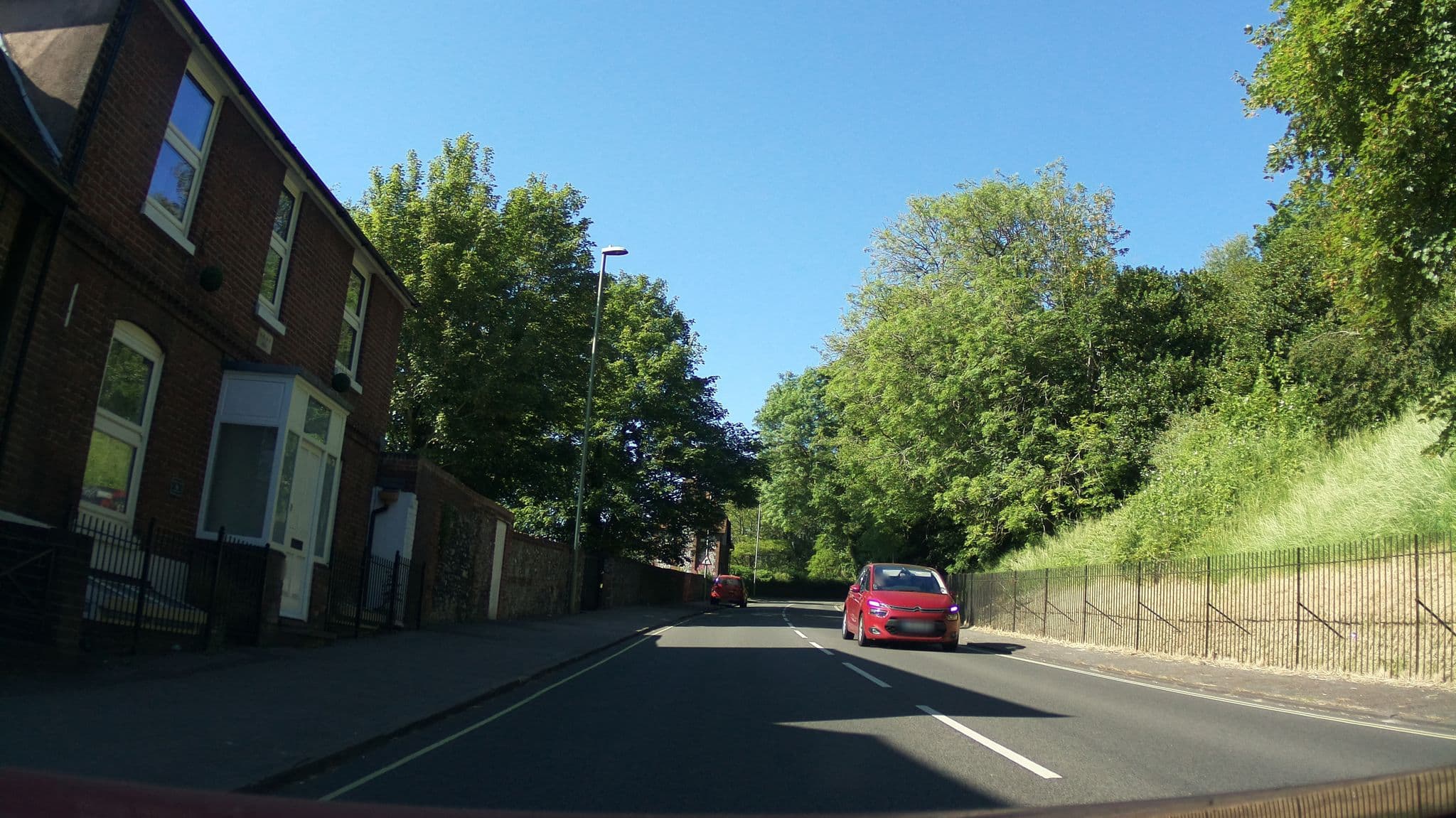Street view near Magdalen House B&B, Winchester — © southglos (CC BY-SA · Mapillary)