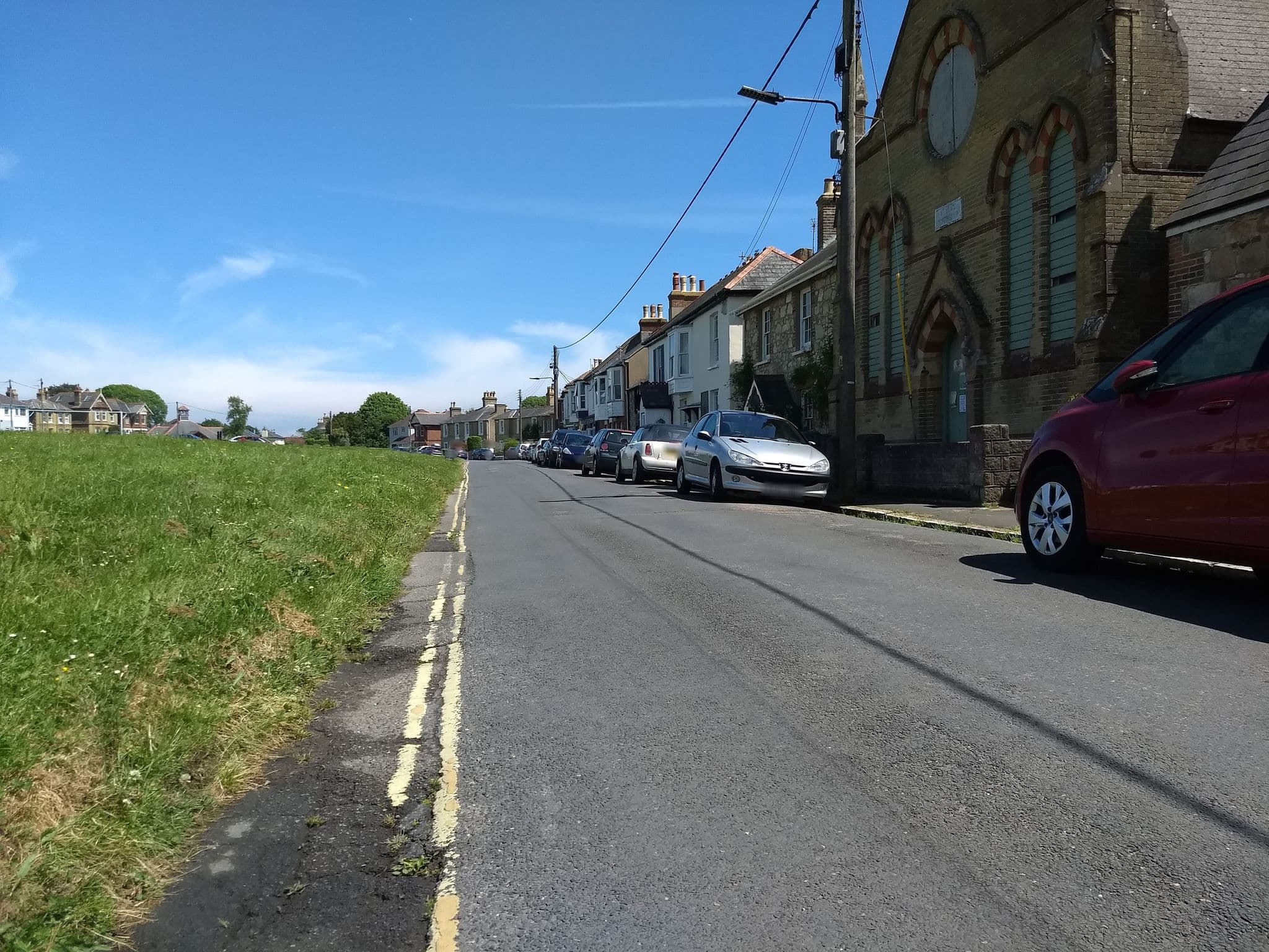 Street view near Tiny Homes Holidays, Bembridge — © mappernerd (CC BY-SA · Mapillary)