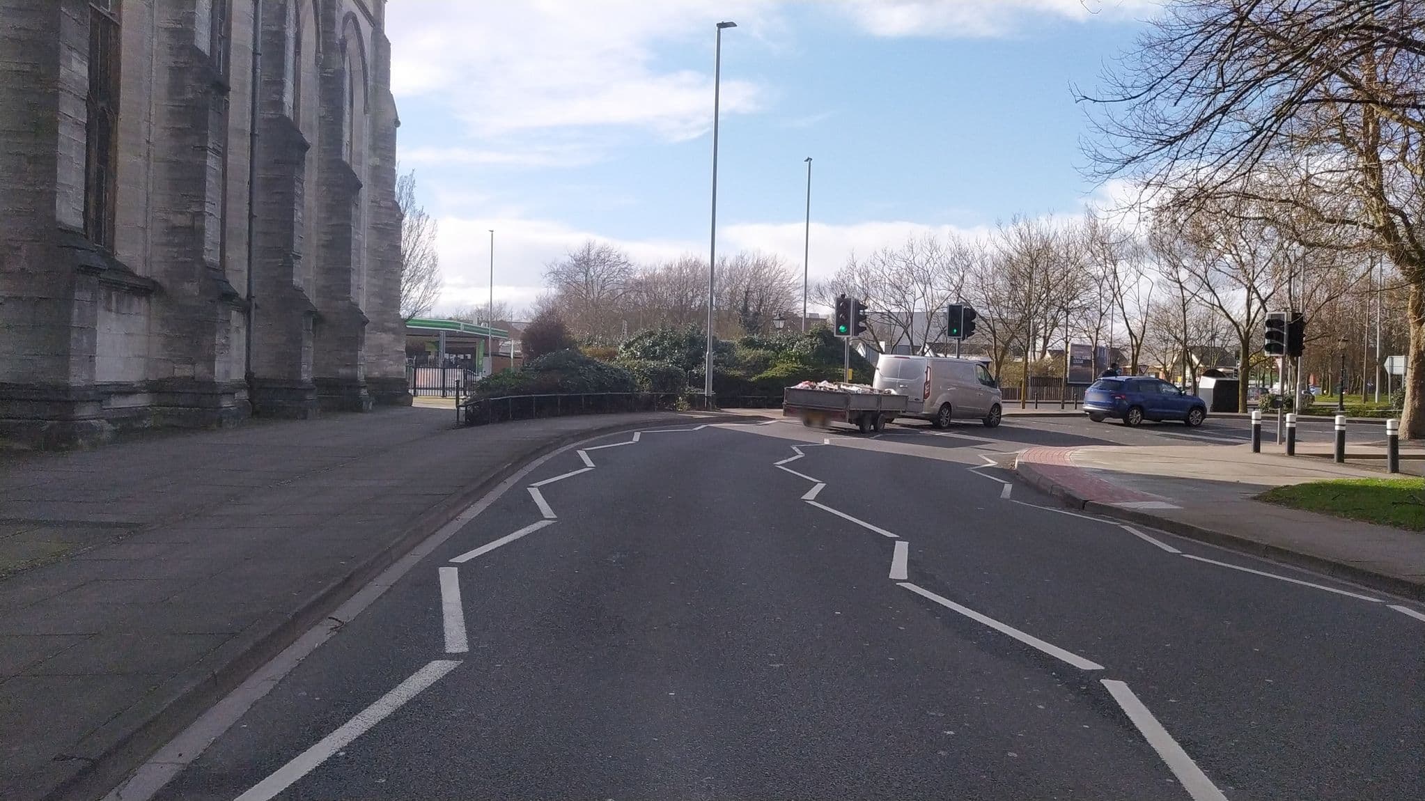 Street view near The You Trust, Portsmouth — © noid (CC BY-SA · Mapillary)