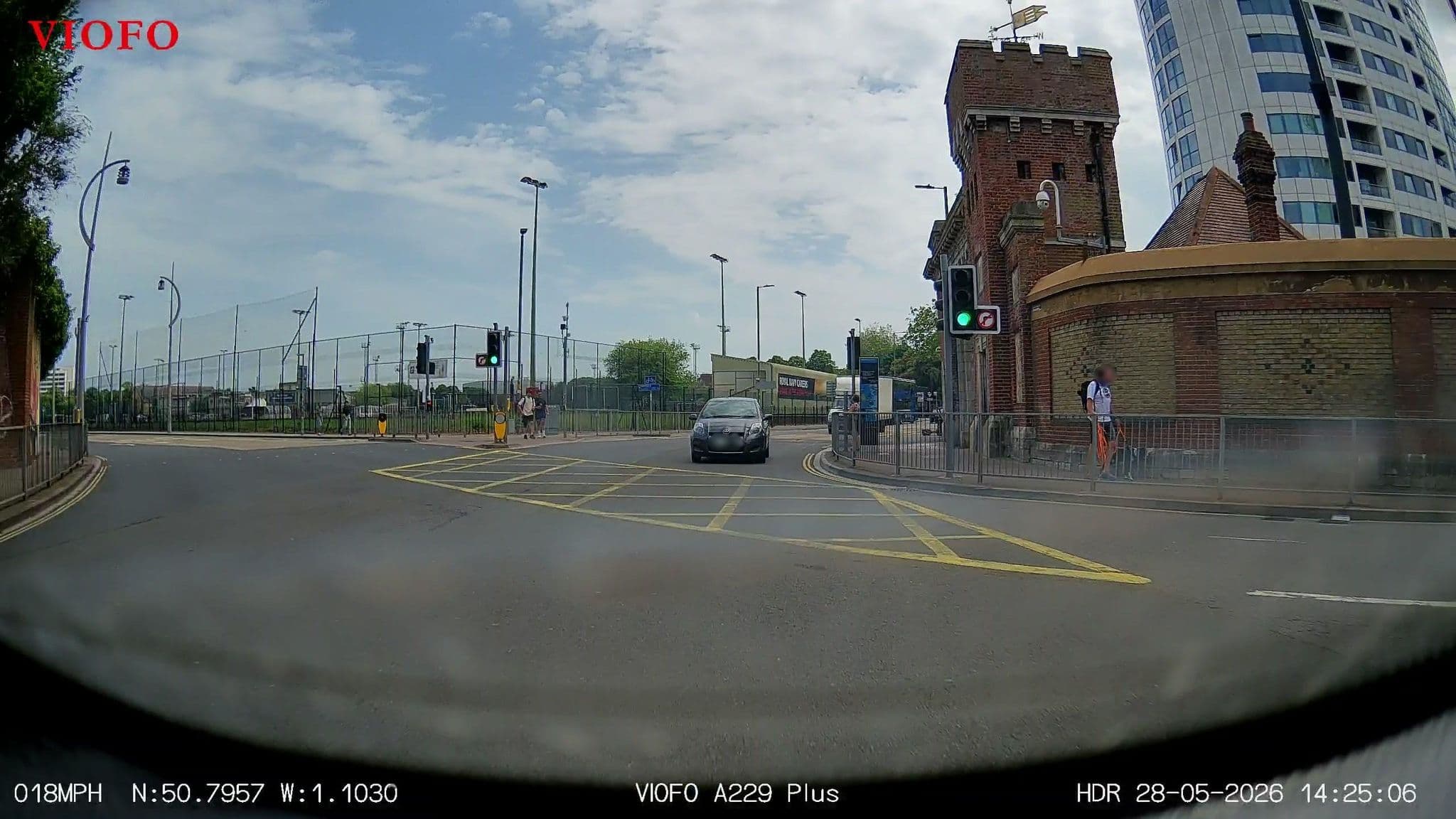 Street view near Compass Wealth Management, Portsmouth — © RyanBush (CC BY-SA · Mapillary)