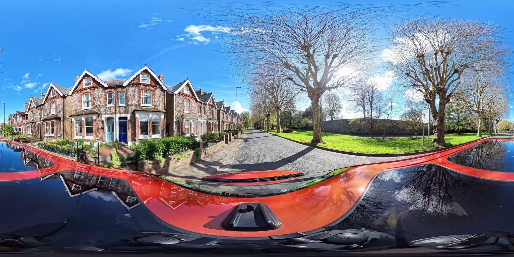 Street view near Jubilee House B&B, Chichester — © BlizzardBorn42Car (CC BY-SA · Mapillary)