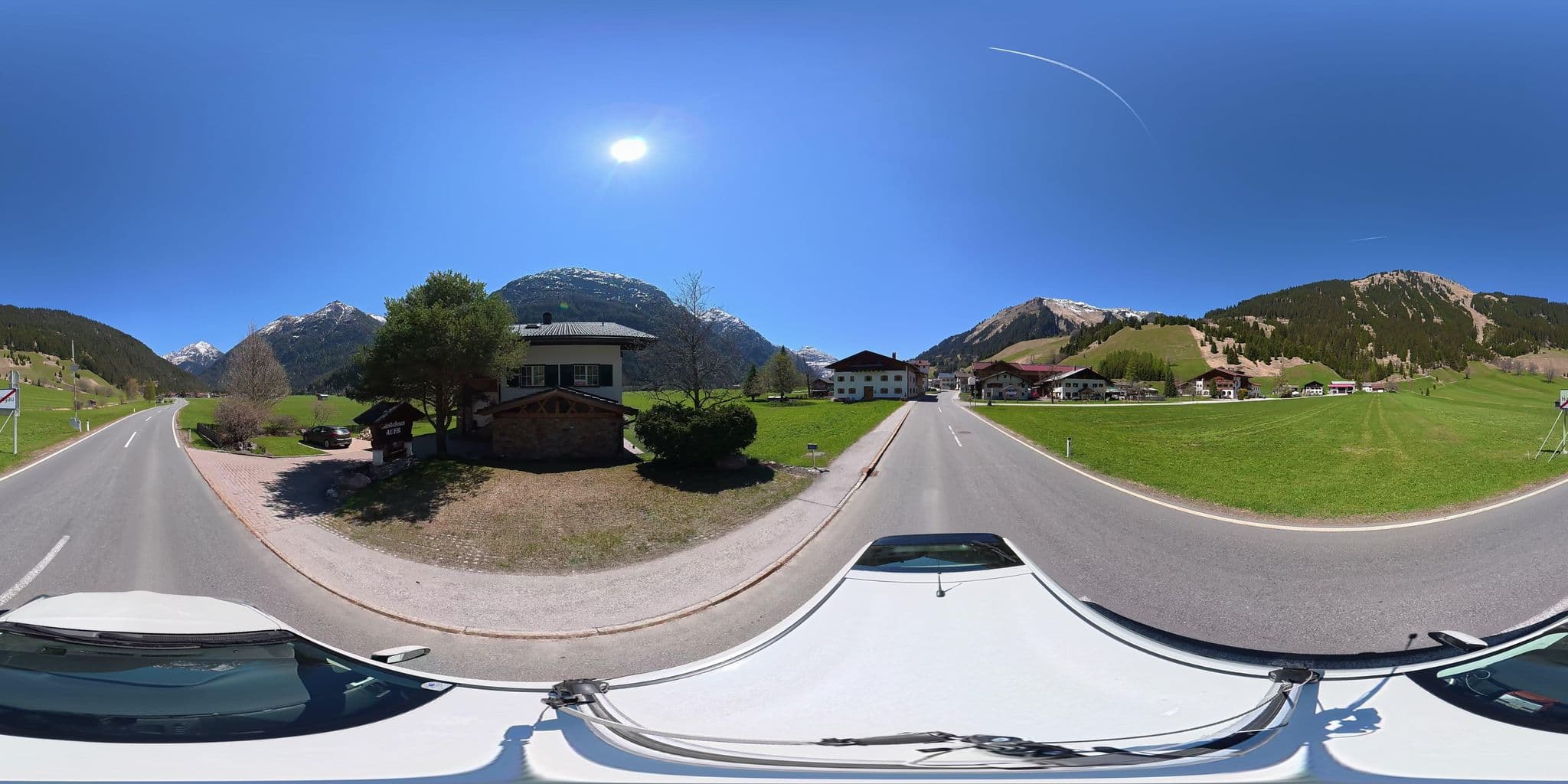Street view near Gästehaus Auer, Pettneu