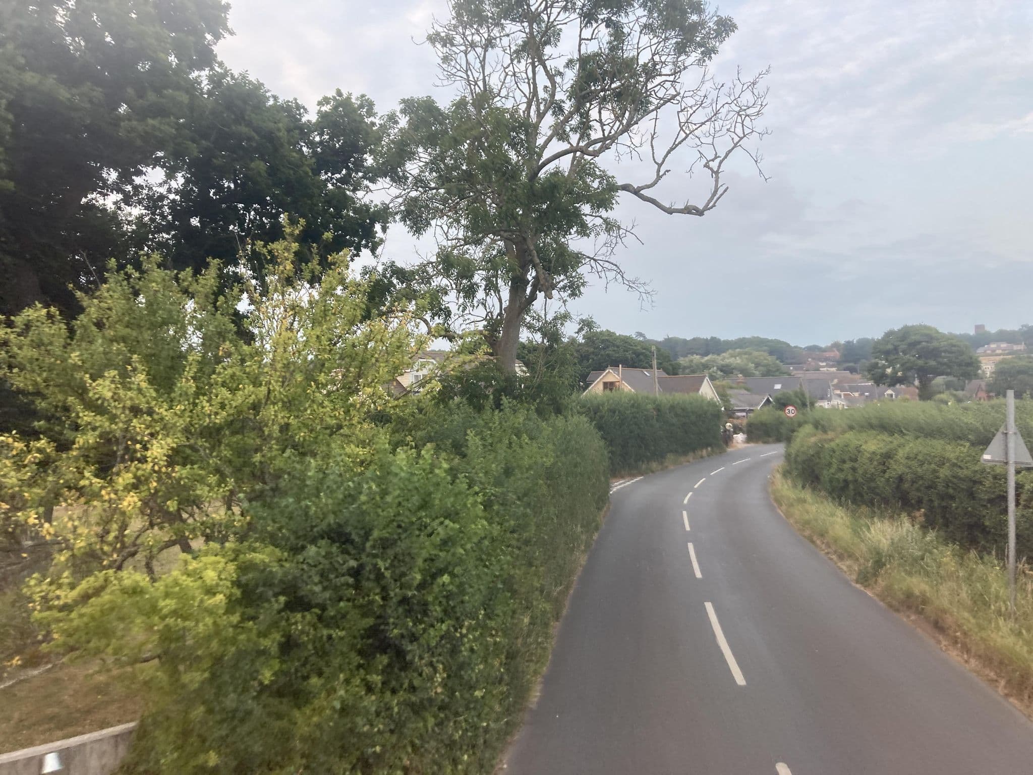 Street view near Five Oaks Bed & Breakfast, Bembridge — © cjmalone (CC BY-SA · Mapillary)