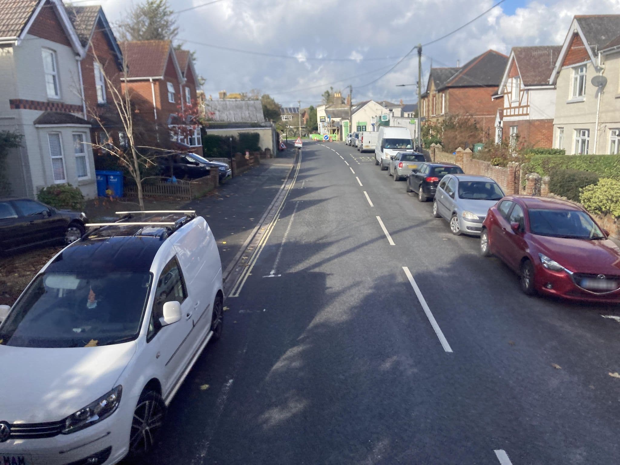 Street view near Regal Iow, Bembridge — © cjmalone (CC BY-SA · Mapillary)