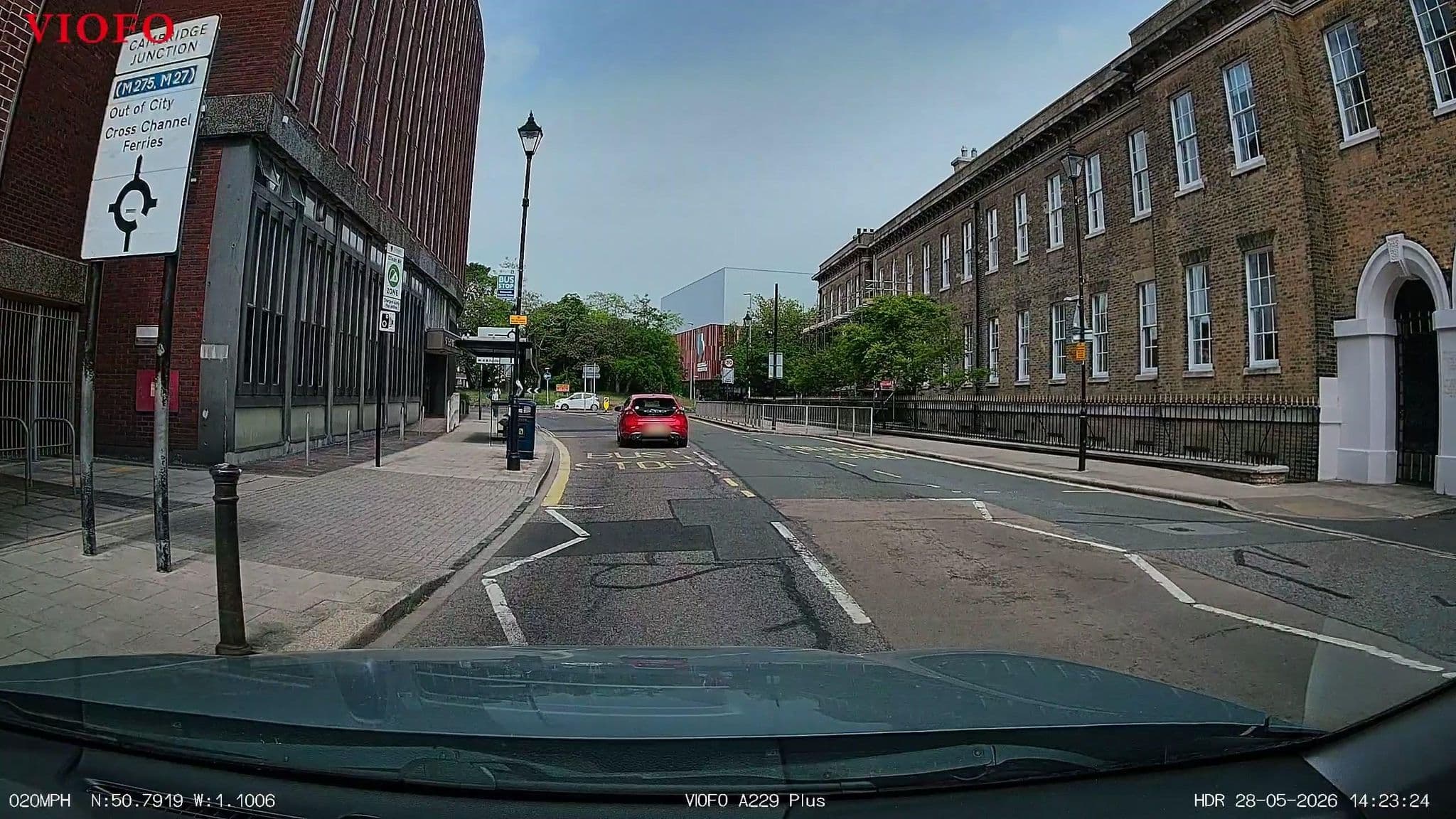 Street view near Braganza House, Portsmouth — © RyanBush (CC BY-SA · Mapillary)