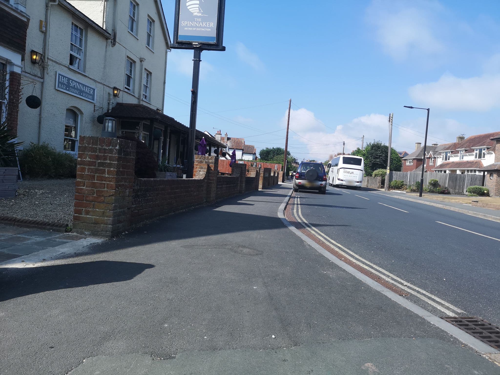 Street view near The Spinnaker, Bembridge — © mappernerd (CC BY-SA · Mapillary)