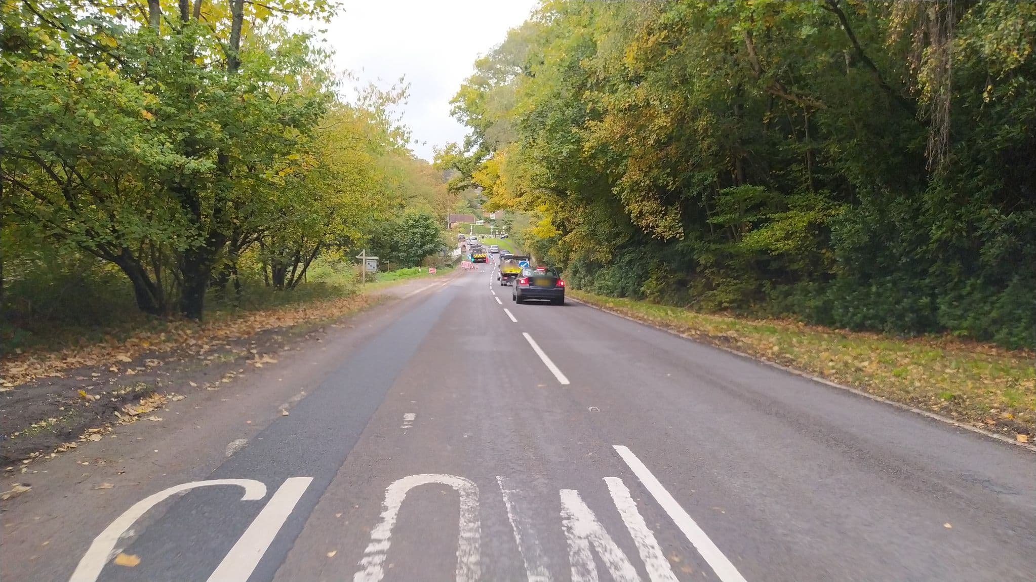 Street view near May's Cottages Bed & Breakfast, Petersfield — © noid (CC BY-SA · Mapillary)