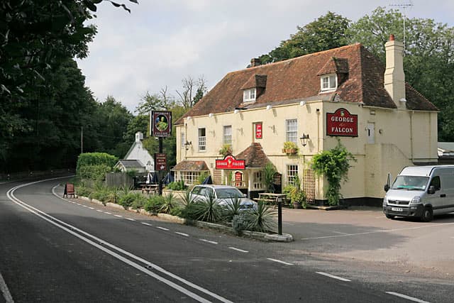 George & Falcon Inn (via Wikimedia Commons, CC BY-SA 2.0)