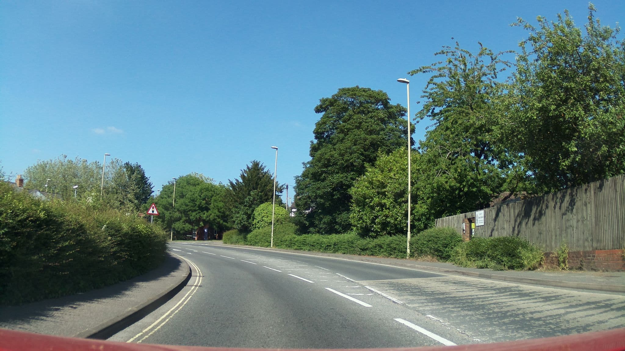 Street view near Whitbread Group, Andover — © southglos (CC BY-SA · Mapillary)