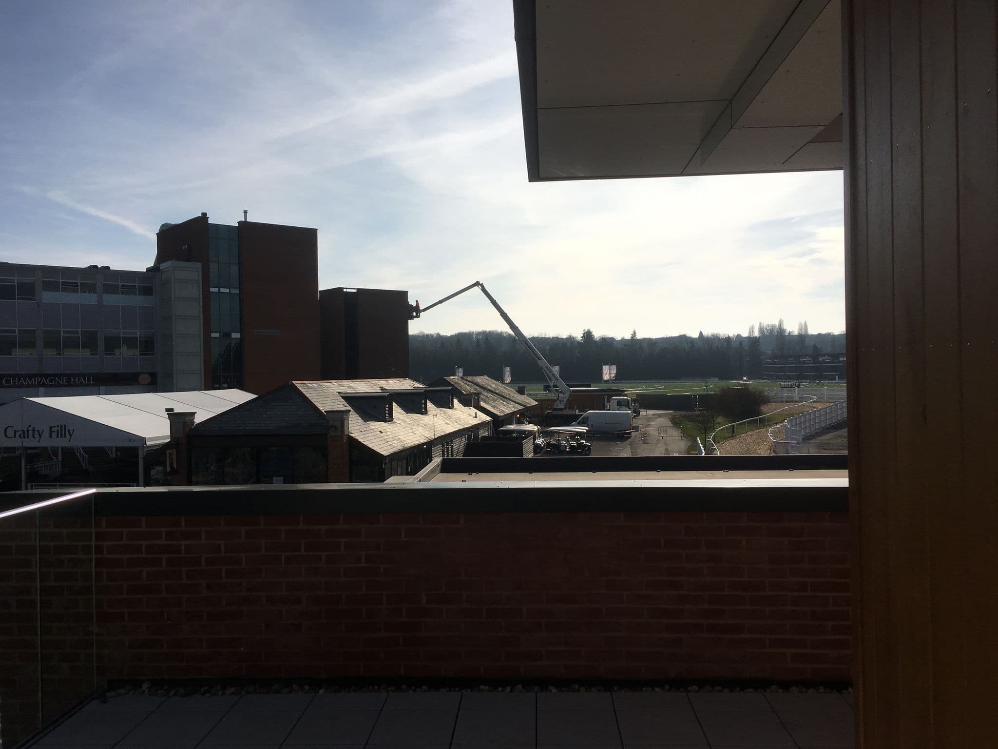 Street view near The Lodge at Newbury Racecourse, Newbury — © 4004 (CC BY-SA · Mapillary)